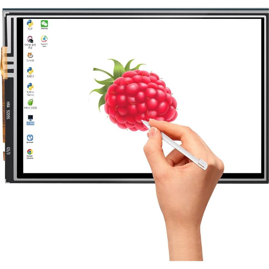 Pantalla Táctil 3.5" TFT LCD Dorhea 480x320 para Raspberry Pi