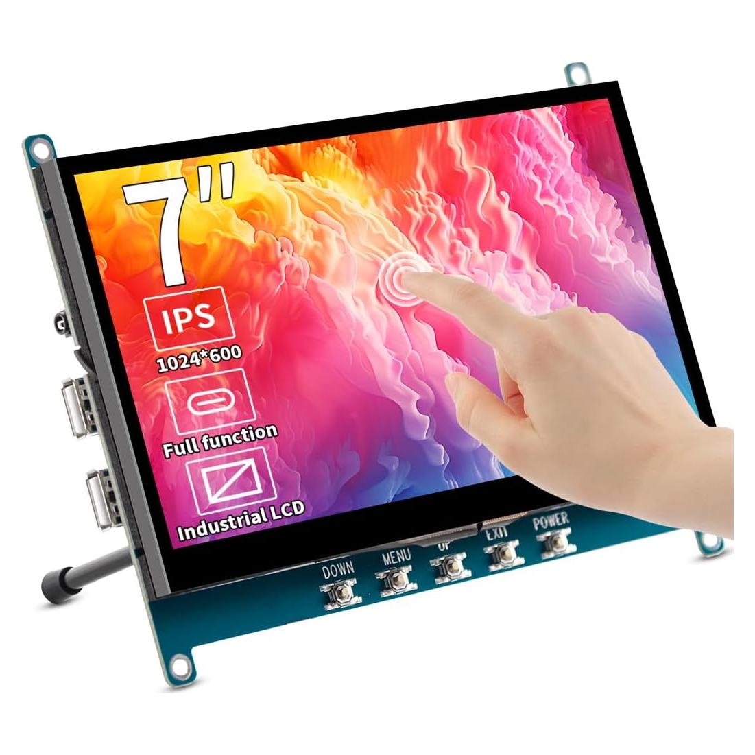 Pantalla Táctil 7" Magedok T007-4 1024x600 IPS USB-C