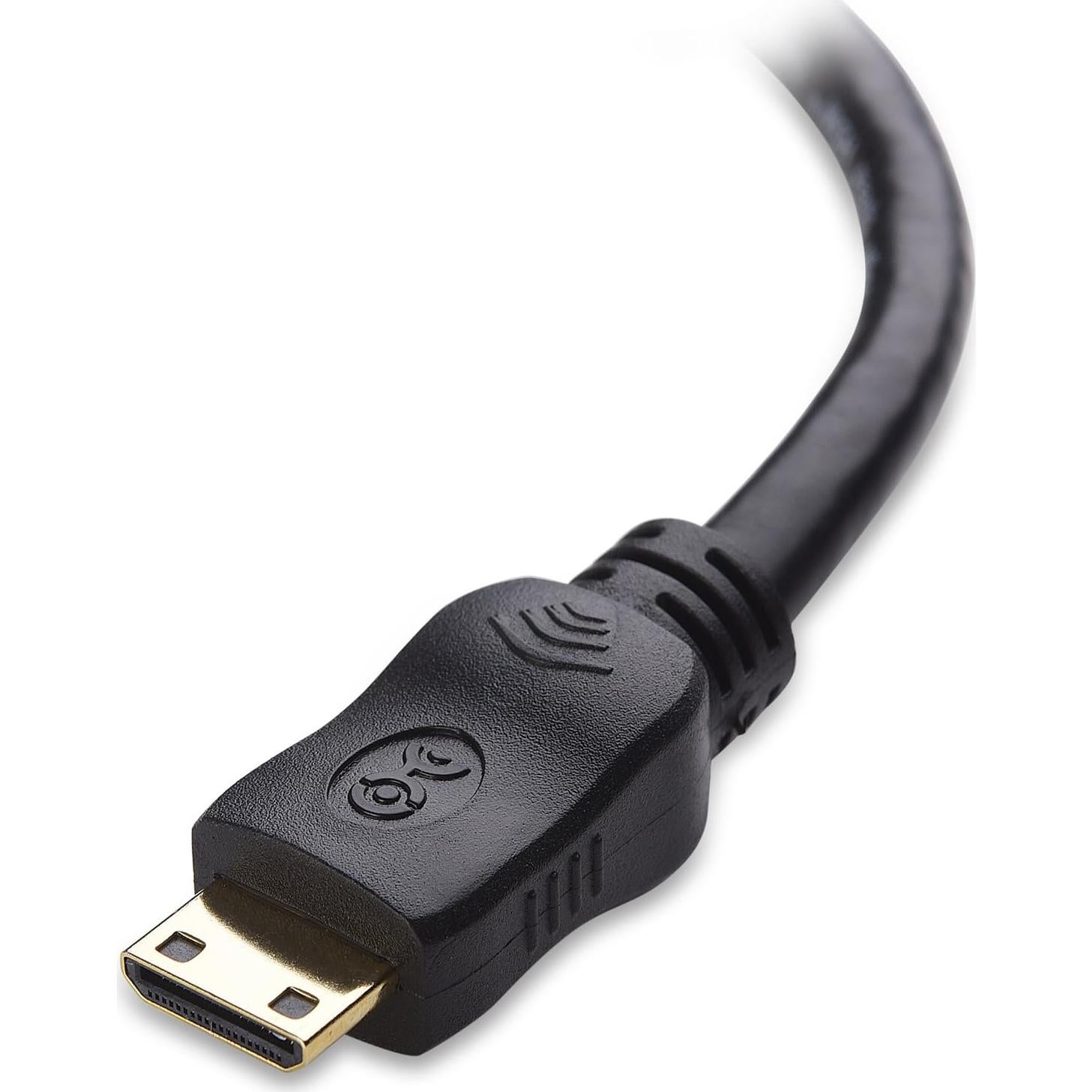 Adaptador Mini HDMI a HDMI Cable Matters 2-Pack 4K 15.24 cm