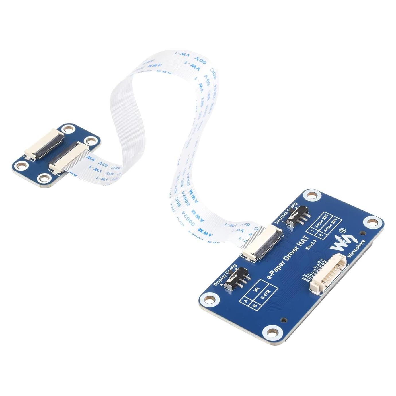 Controlador e-Paper Waveshare HAT para Raspberry Pi y Jetson Nano