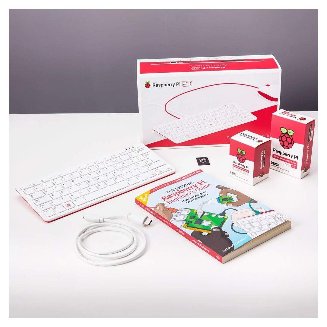 Kit Raspberry Pi 400 - Computadora Personal Completa 4GB