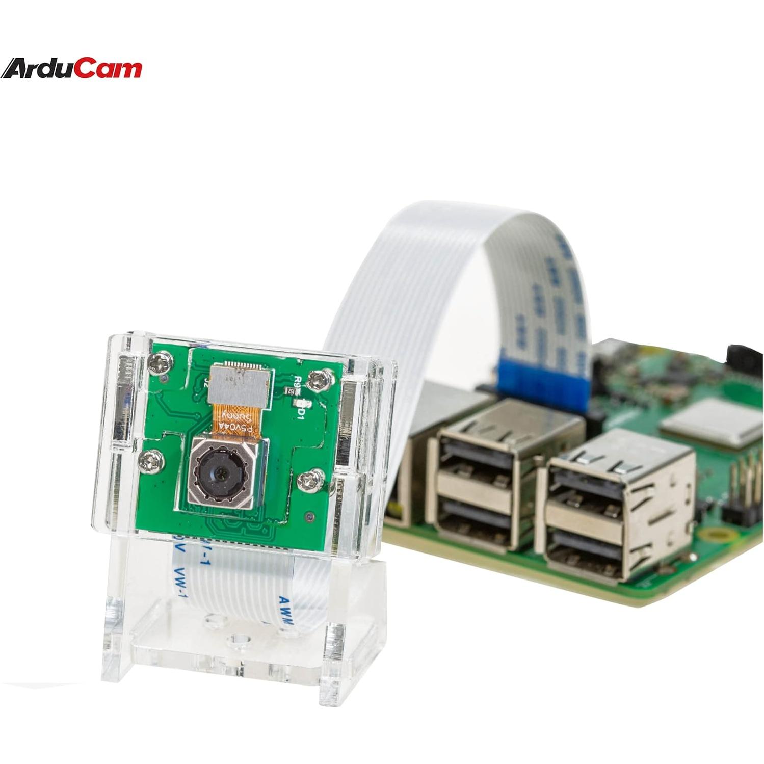 Cámara Arducam motorizada para Raspberry Pi 5MP con lente ajustable