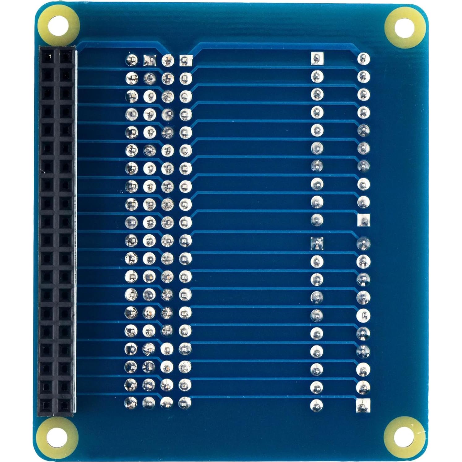 Placa de Expansión GPIO naughtystarts para Raspberry Pi 5/4B/3B+