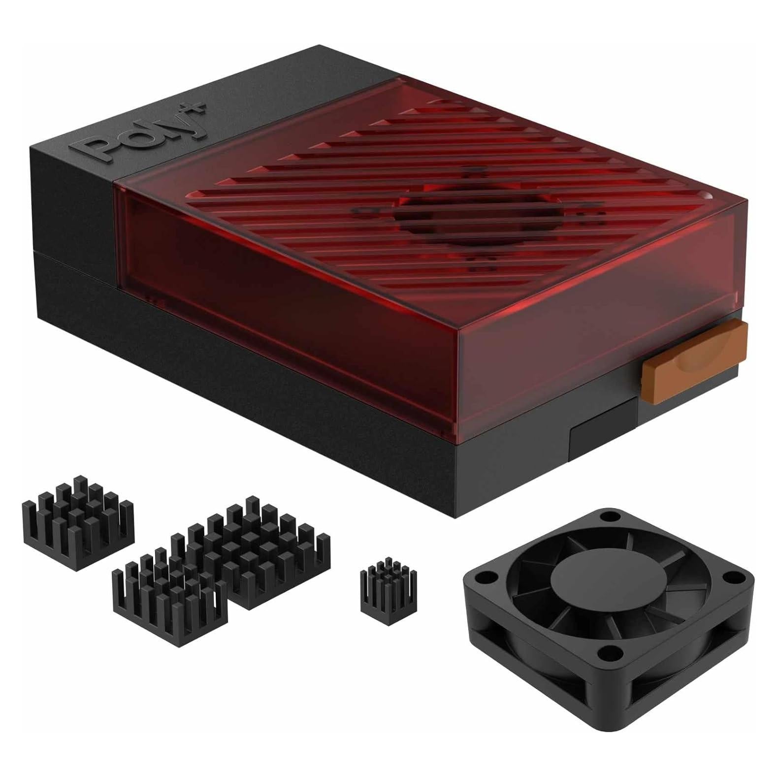 Caja Argon Poly+5 para Raspberry Pi 5 con Ventilador y Disipador