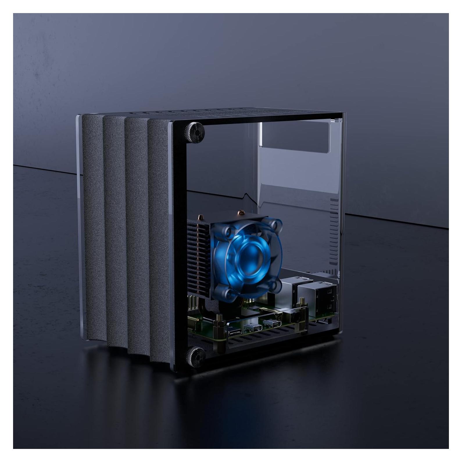 Estuche Torre Vilros para Raspberry Pi Reveal con Ventilación