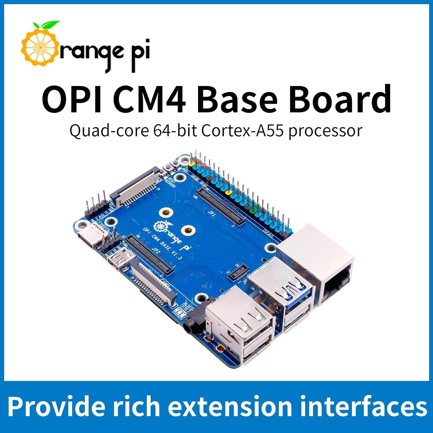Placa Base Orange Pi CM4 con Interfaz GPIO 40 Pines