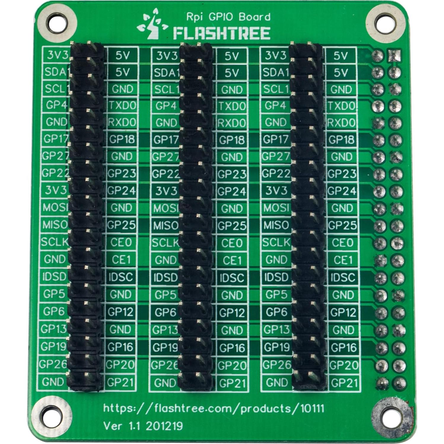 Módulo de Expansión GPIO Risingsaplings para Raspberry Pi 3/2/B+/Zero