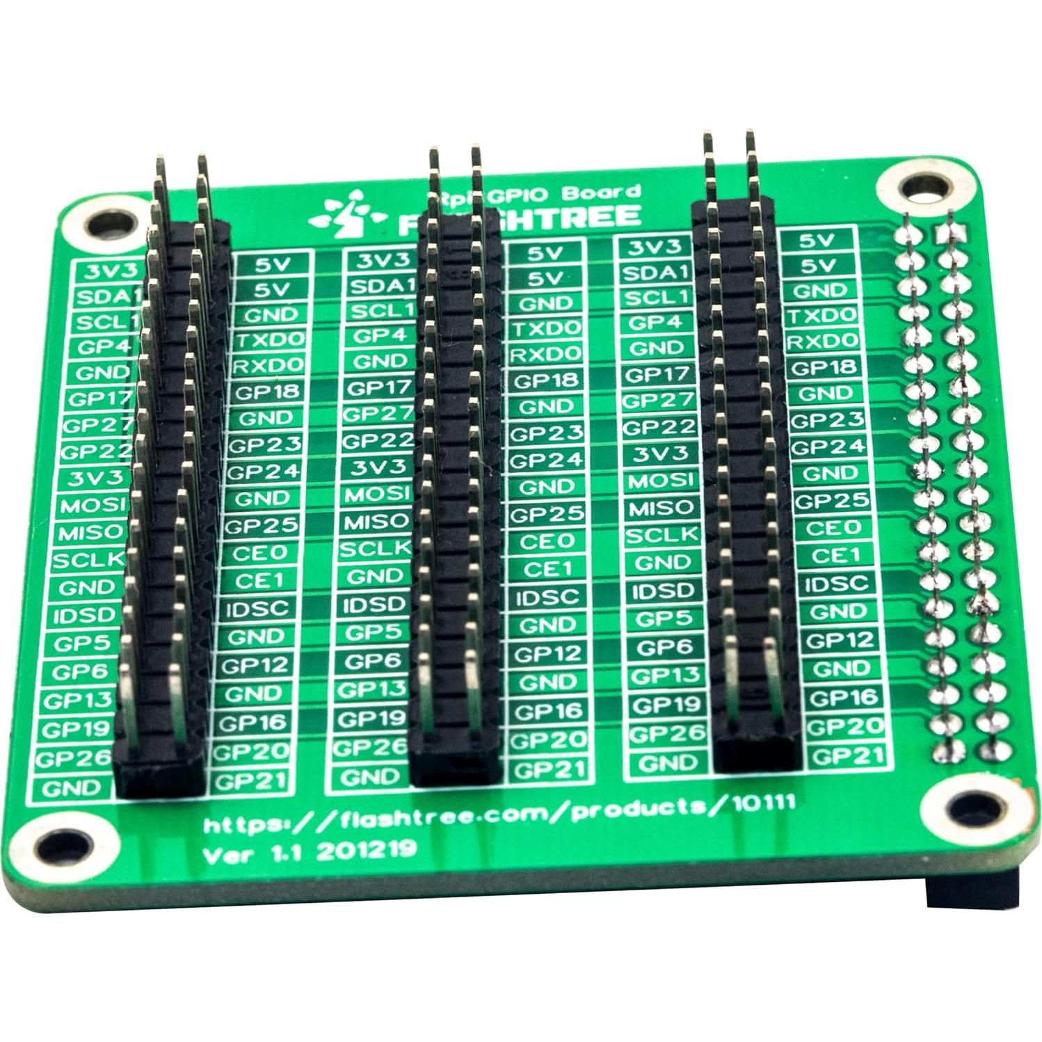 Módulo de Expansión GPIO Risingsaplings para Raspberry Pi 3/2/B+/Zero