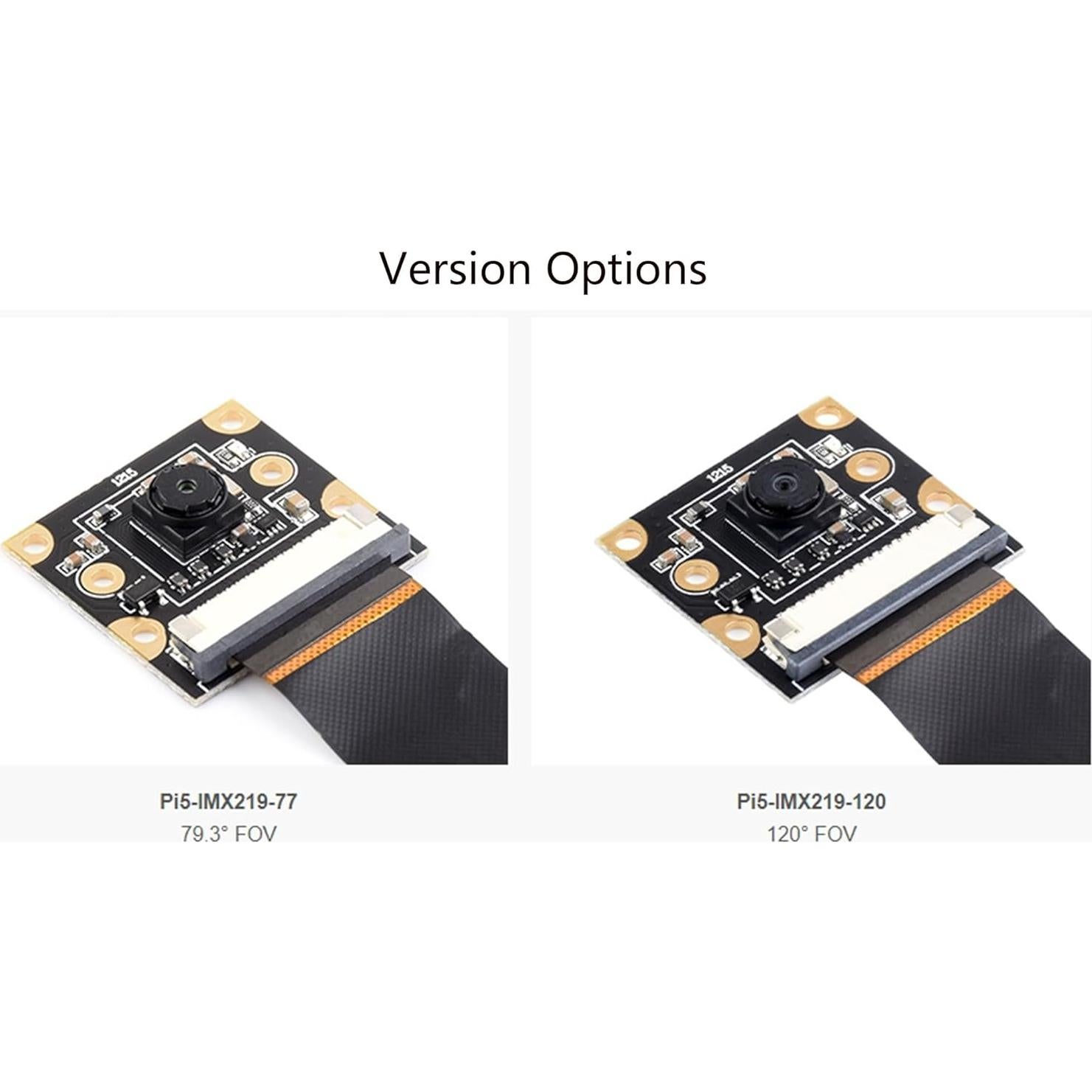 Módulo de cámara IMX219 8MP Waveshare para Raspberry Pi 5