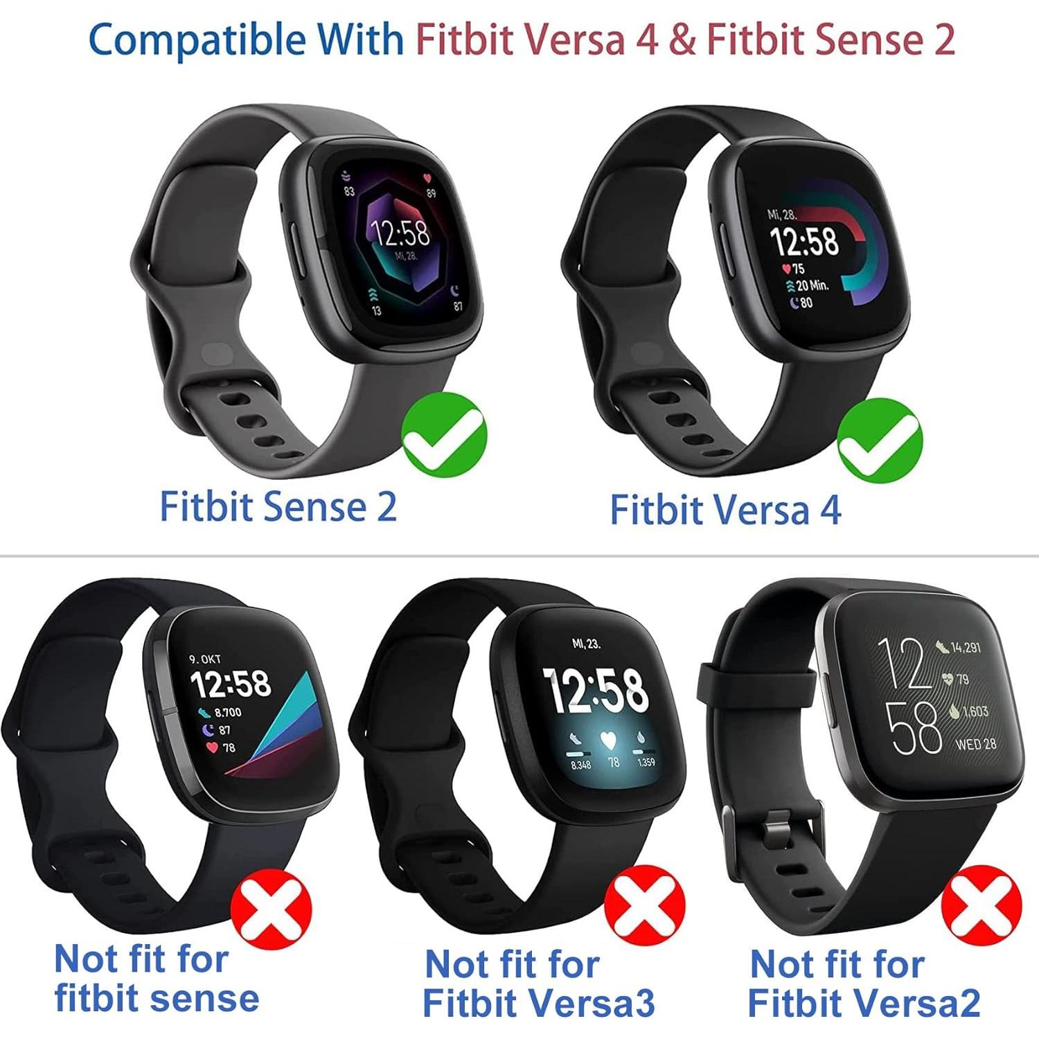 Funda Protectora Suoman para Fitbit Sense 2 y Versa 4