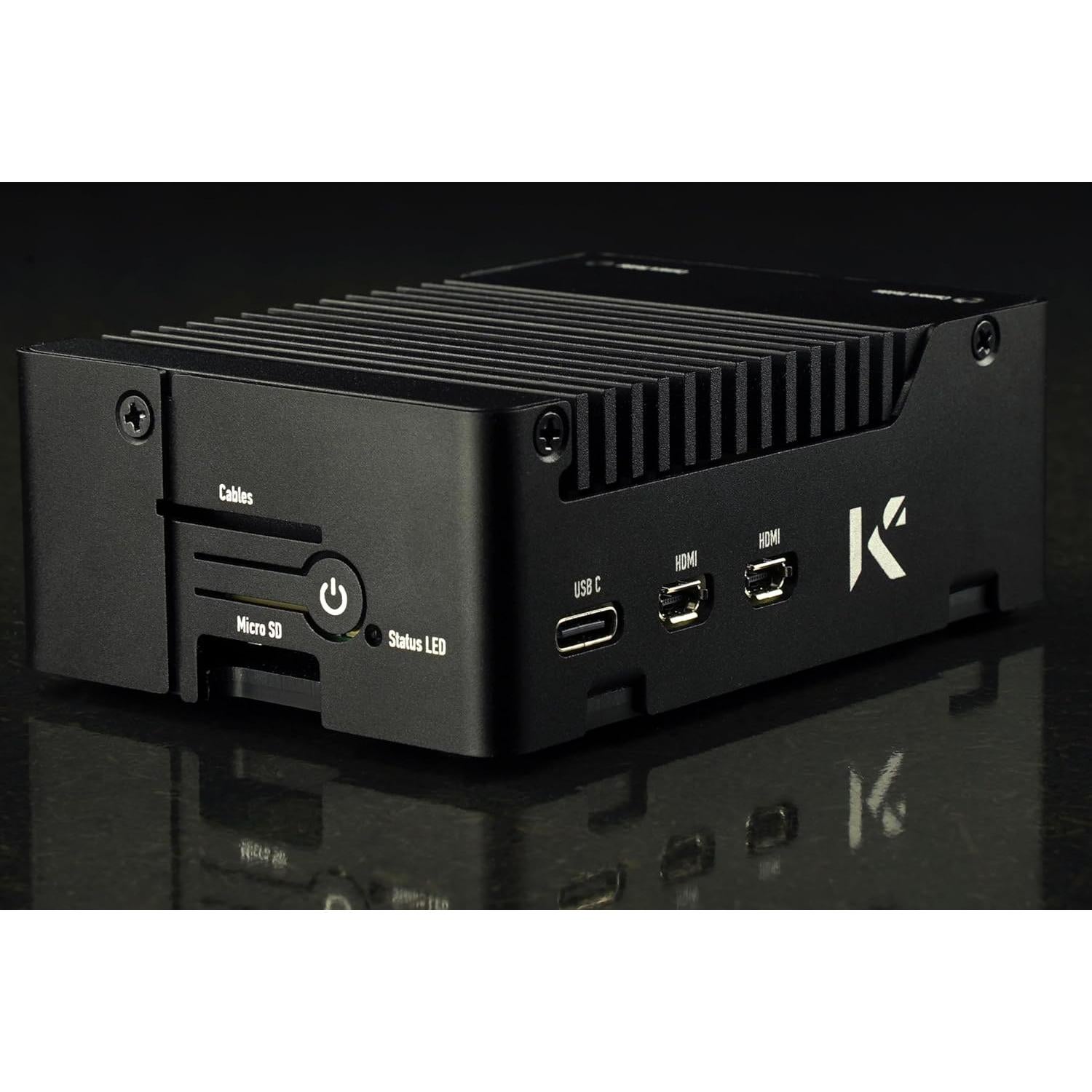 Caja de Aluminio KKSB para Raspberry Pi 5 con Disipador