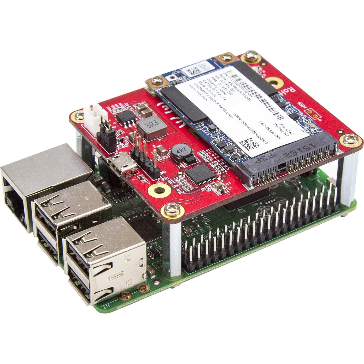Convertidor USB a mSATA StarTech PIB2MS1 para Raspberry Pi