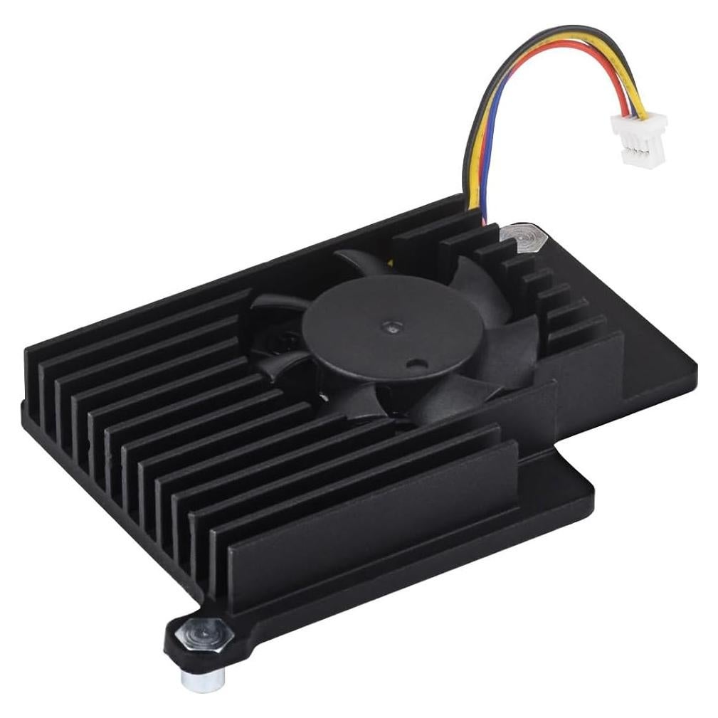 Ventilador Activo Waveshare para Raspberry Pi 5 con Disipador de Aluminio