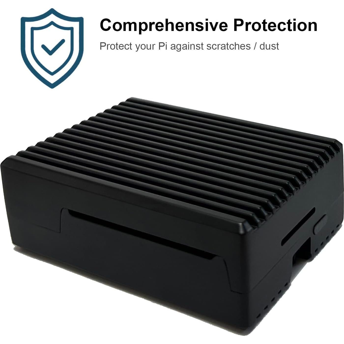 Caja de Aluminio ICIEN para Raspberry Pi 5 con Disipador