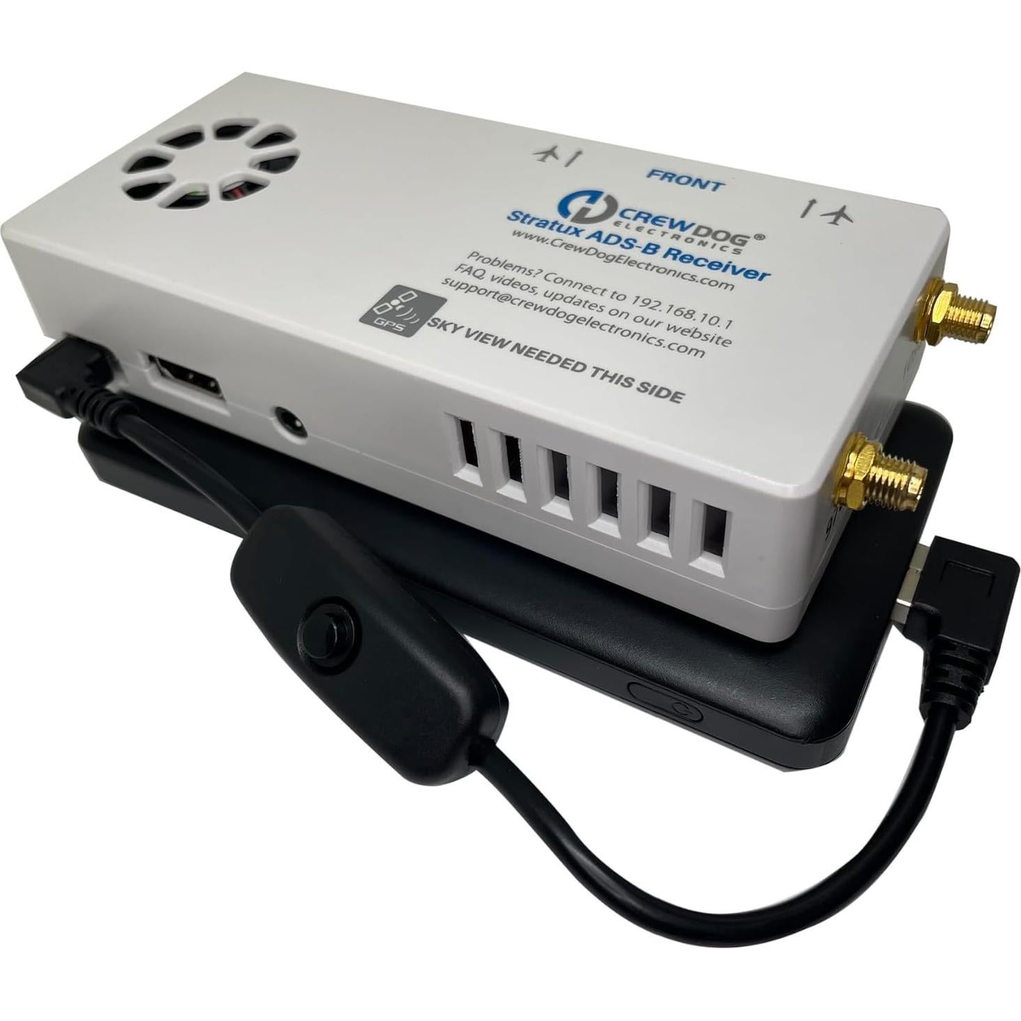 Cable de Alimentación Micro USB con Botón para Raspberry Pi