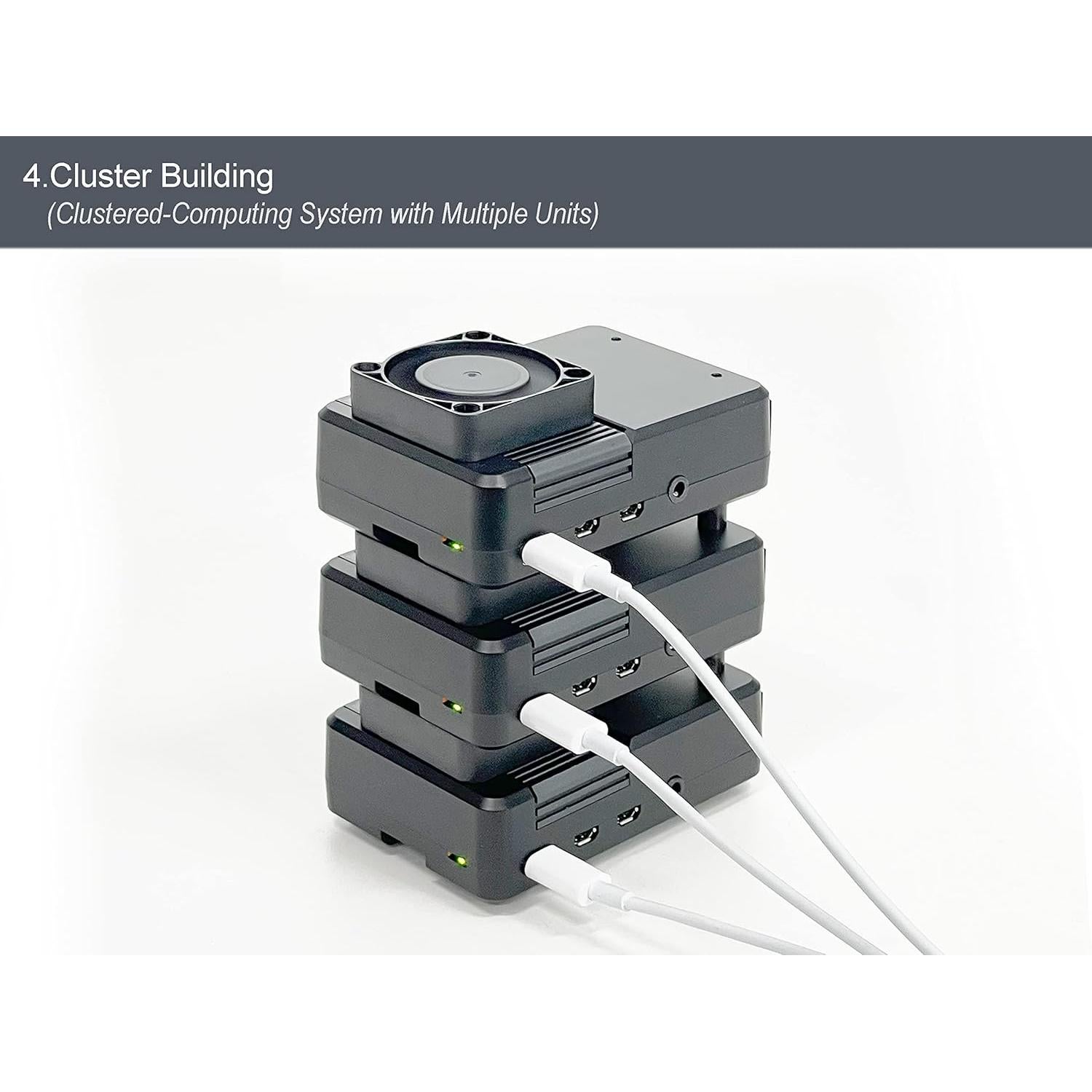 Caja Multi-Funcional ElectroCookie para Raspberry Pi 4 - Enfriamiento Pasivo y Activo