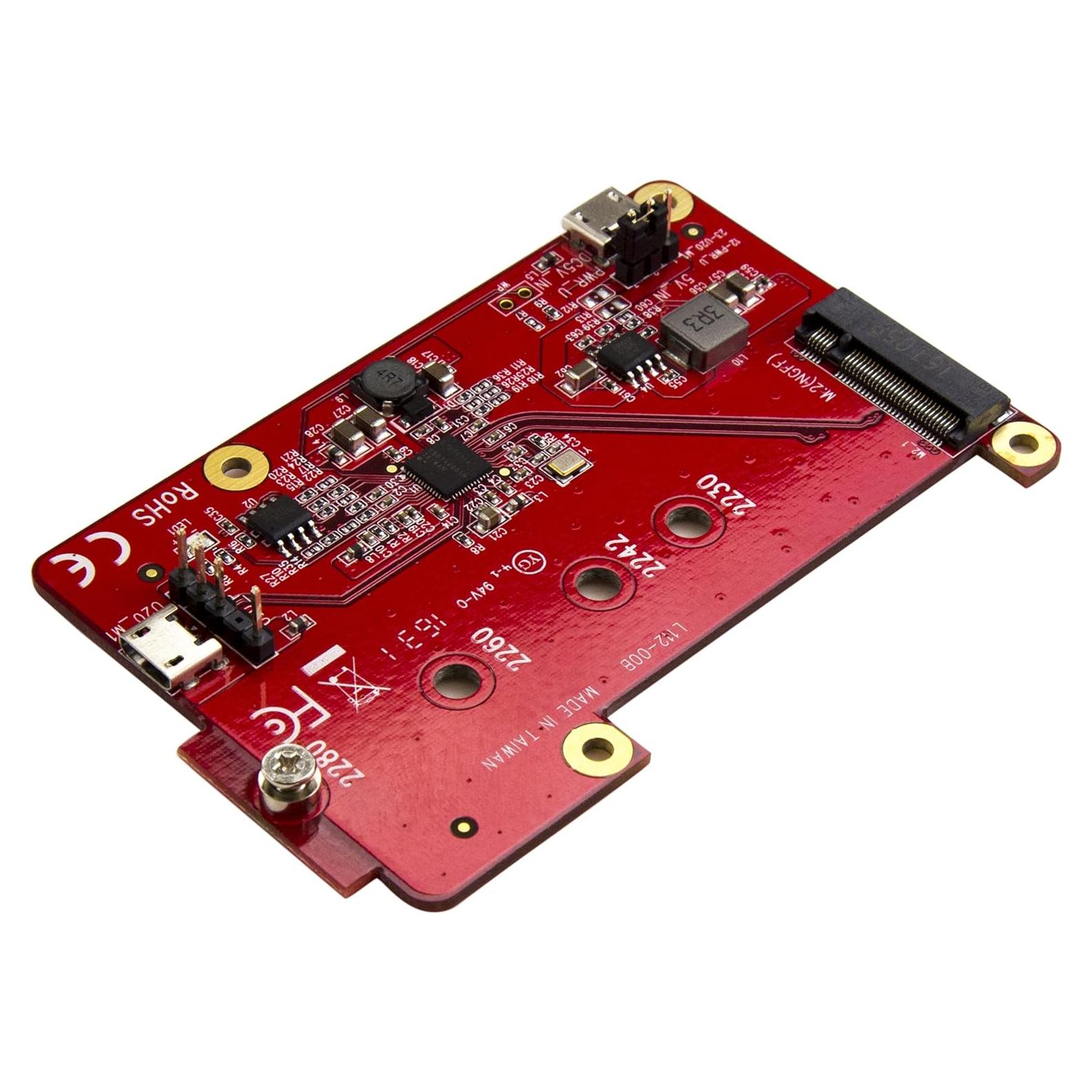 Convertidor USB a M.2 SATA StarTech PIB2M21 para Raspberry Pi