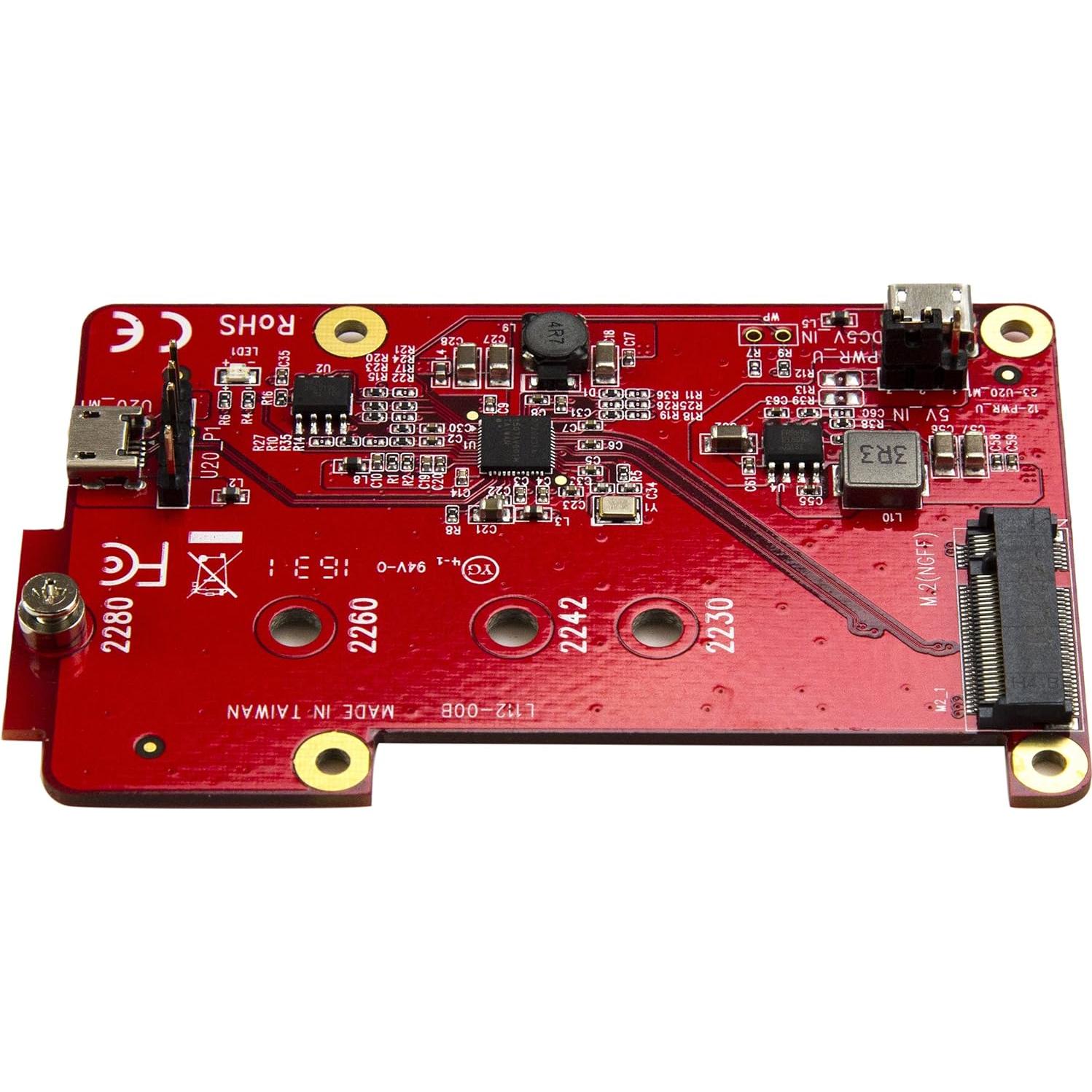 Convertidor USB a M.2 SATA StarTech PIB2M21 para Raspberry Pi