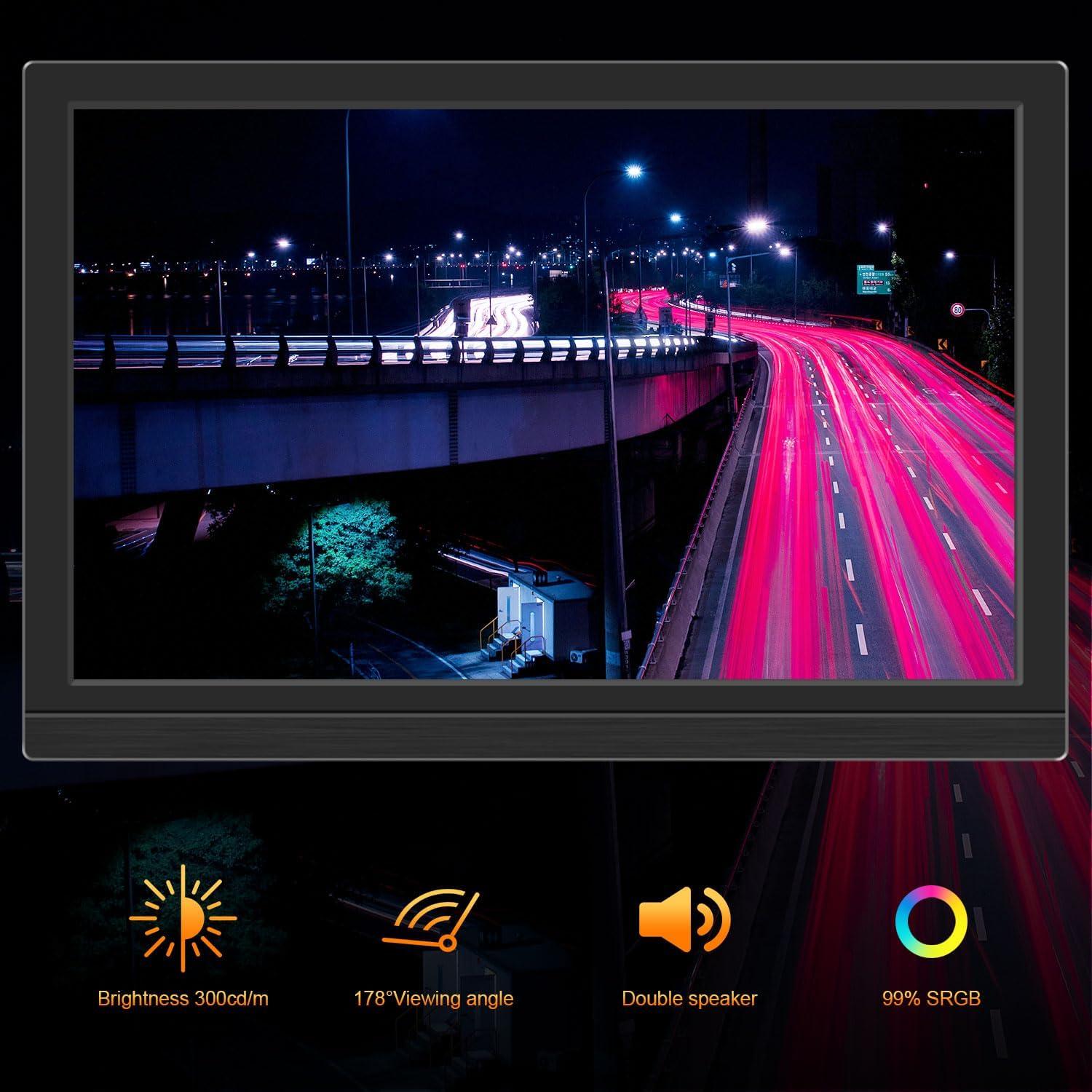 Monitor Portátil 15.6" FHD IPS Kenowa 1920x1080 USB-C HDMI