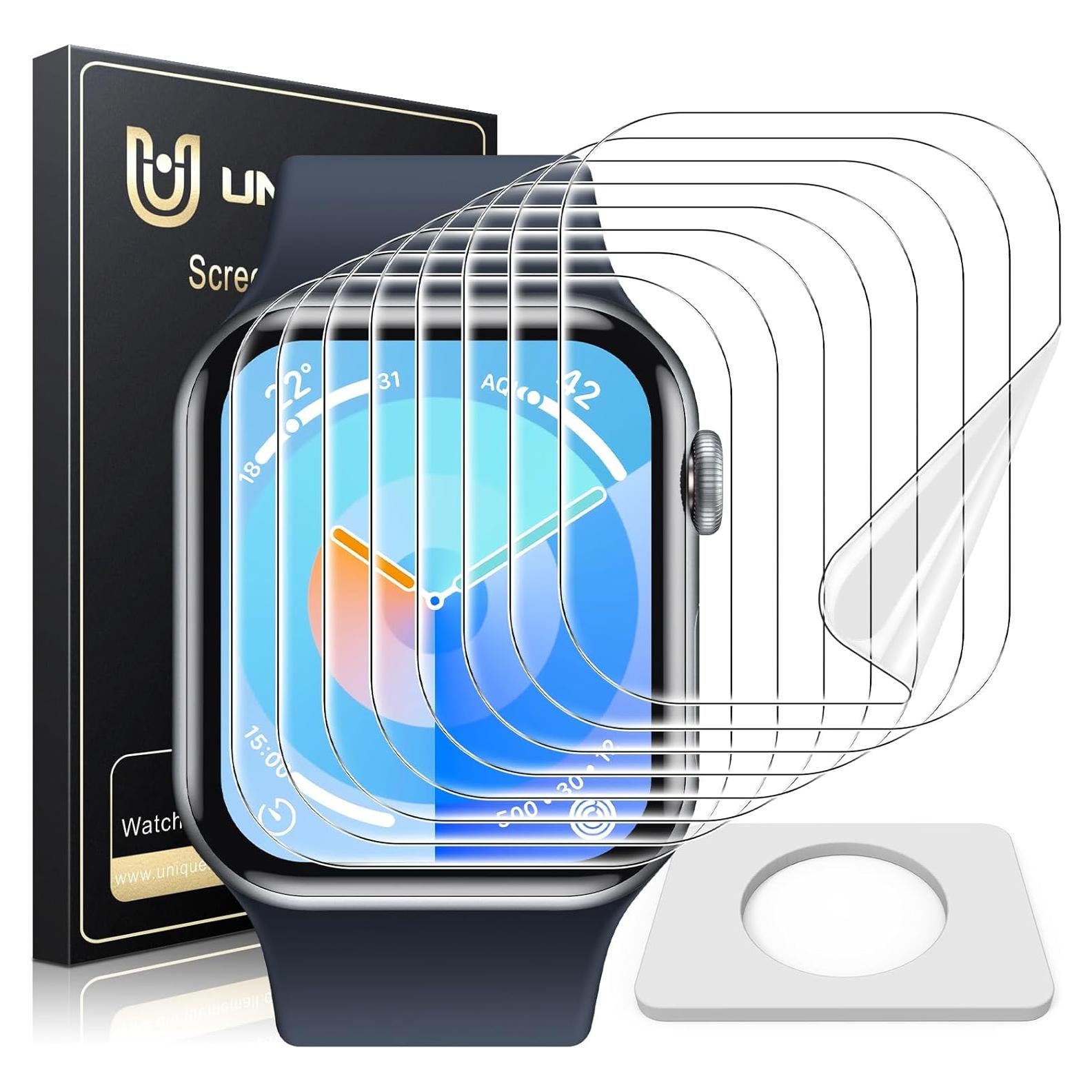 Protector de Pantalla UniqueMe para Apple Watch 10 42mm TPU