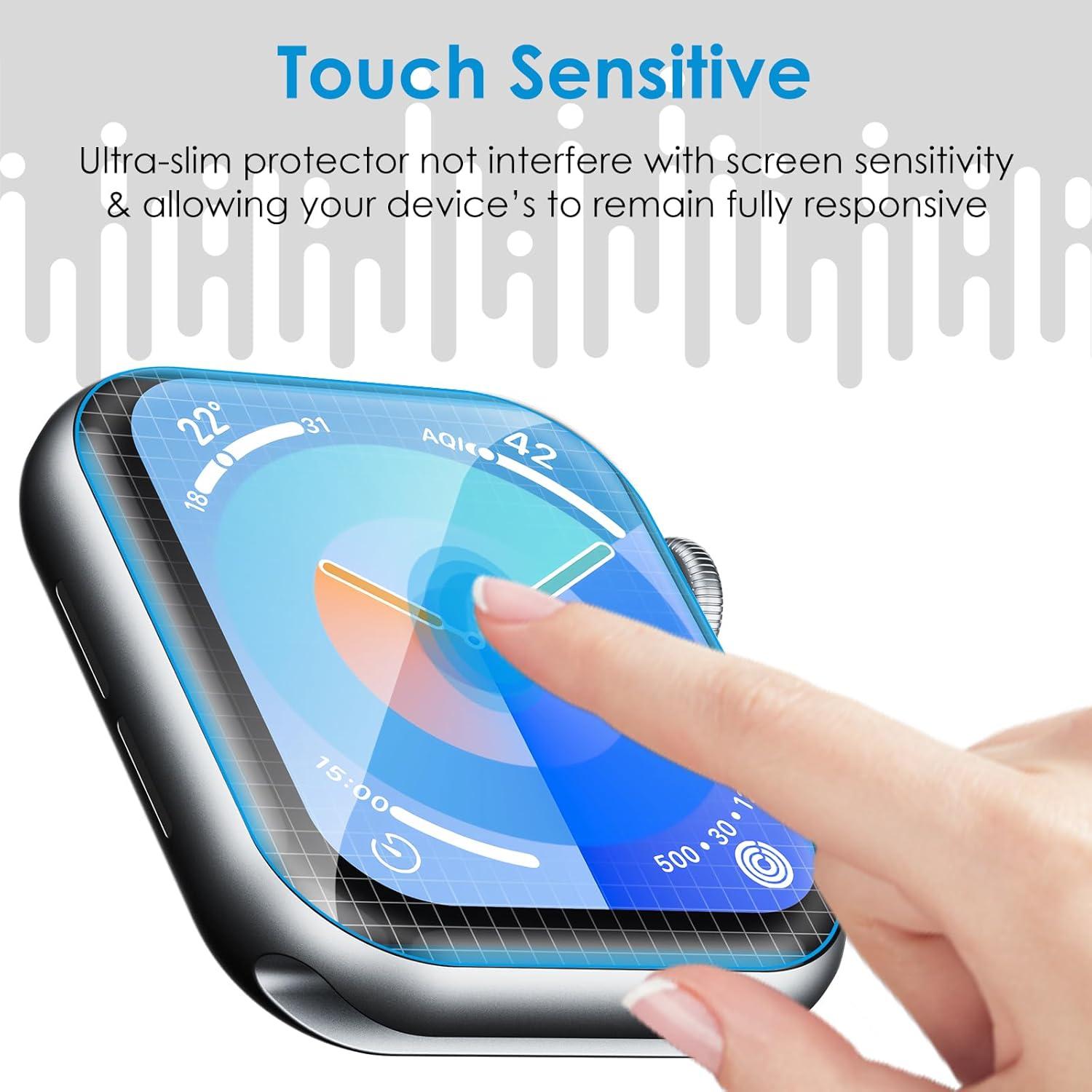 Protector de Pantalla UniqueMe para Apple Watch 10 42mm TPU