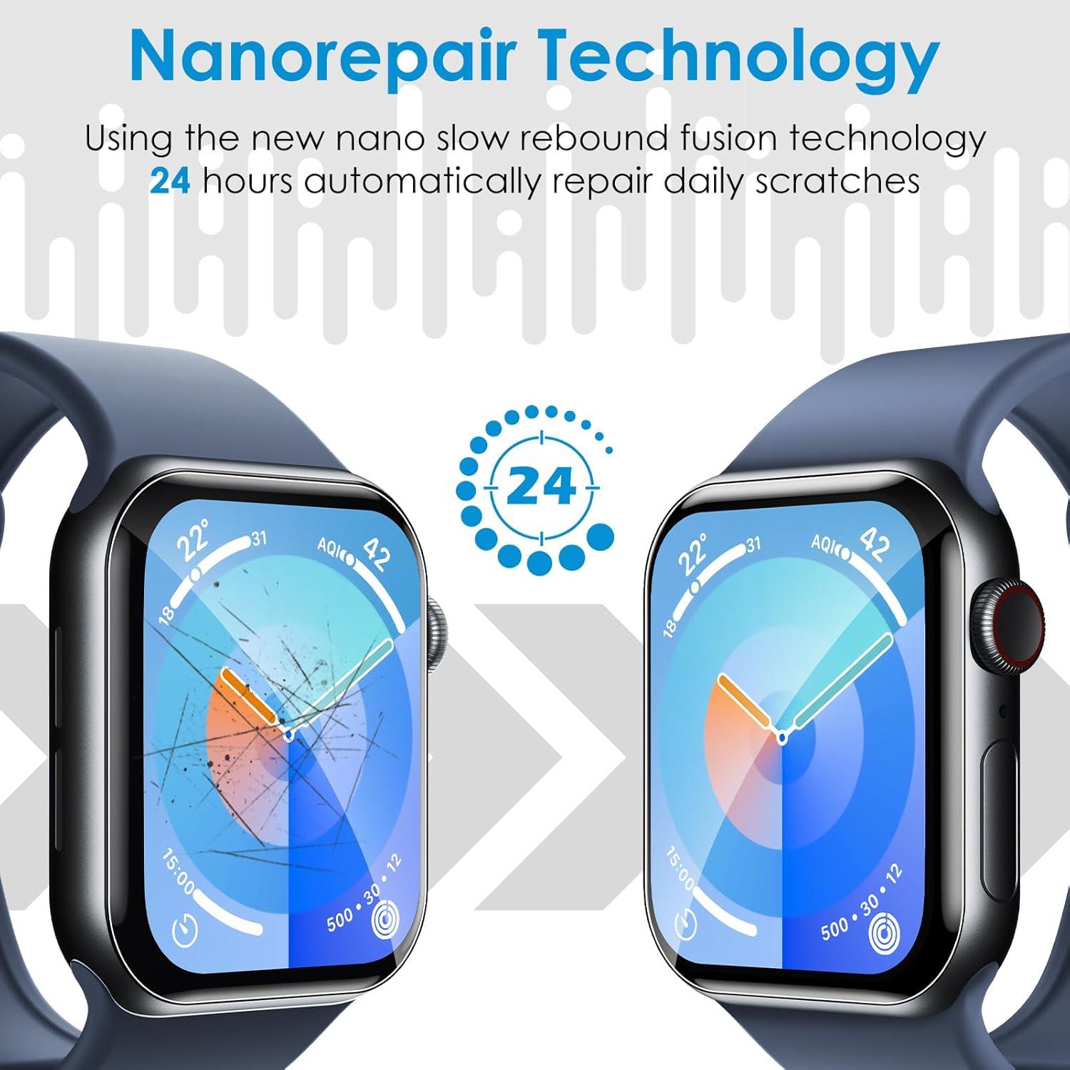 Protector de Pantalla UniqueMe para Apple Watch 10 42mm TPU