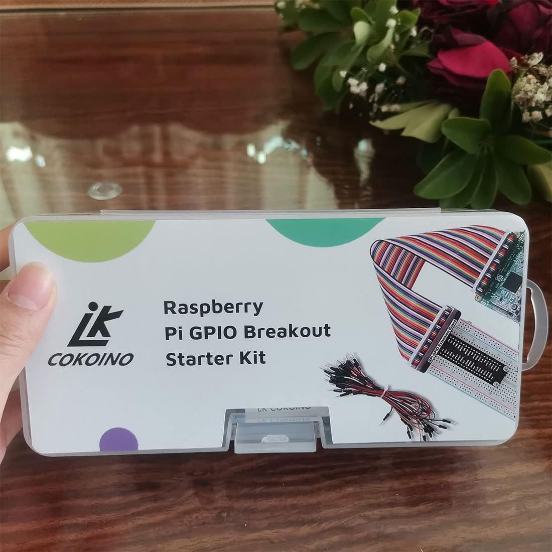 Kit de Extensión GPIO Raspberry Pi LK COKOINO + Placa T + 65 Cables