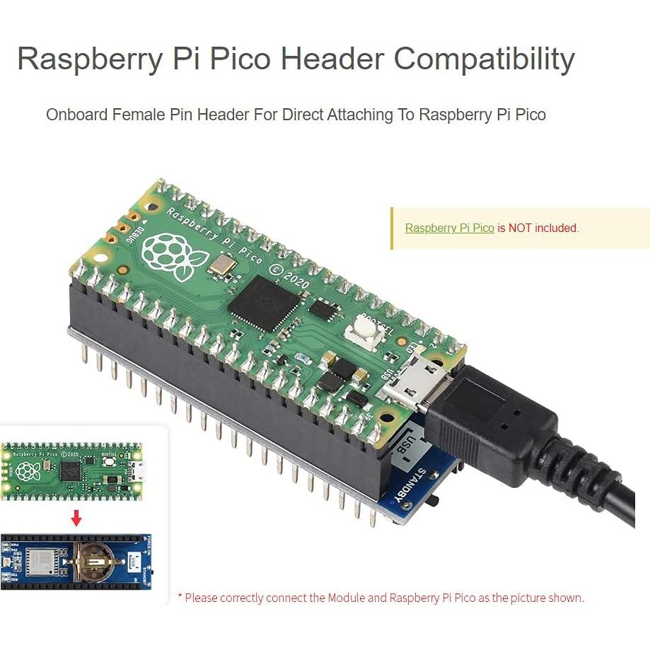 Módulo GNSS Waveshare L76B para Raspberry Pi Pico GPS