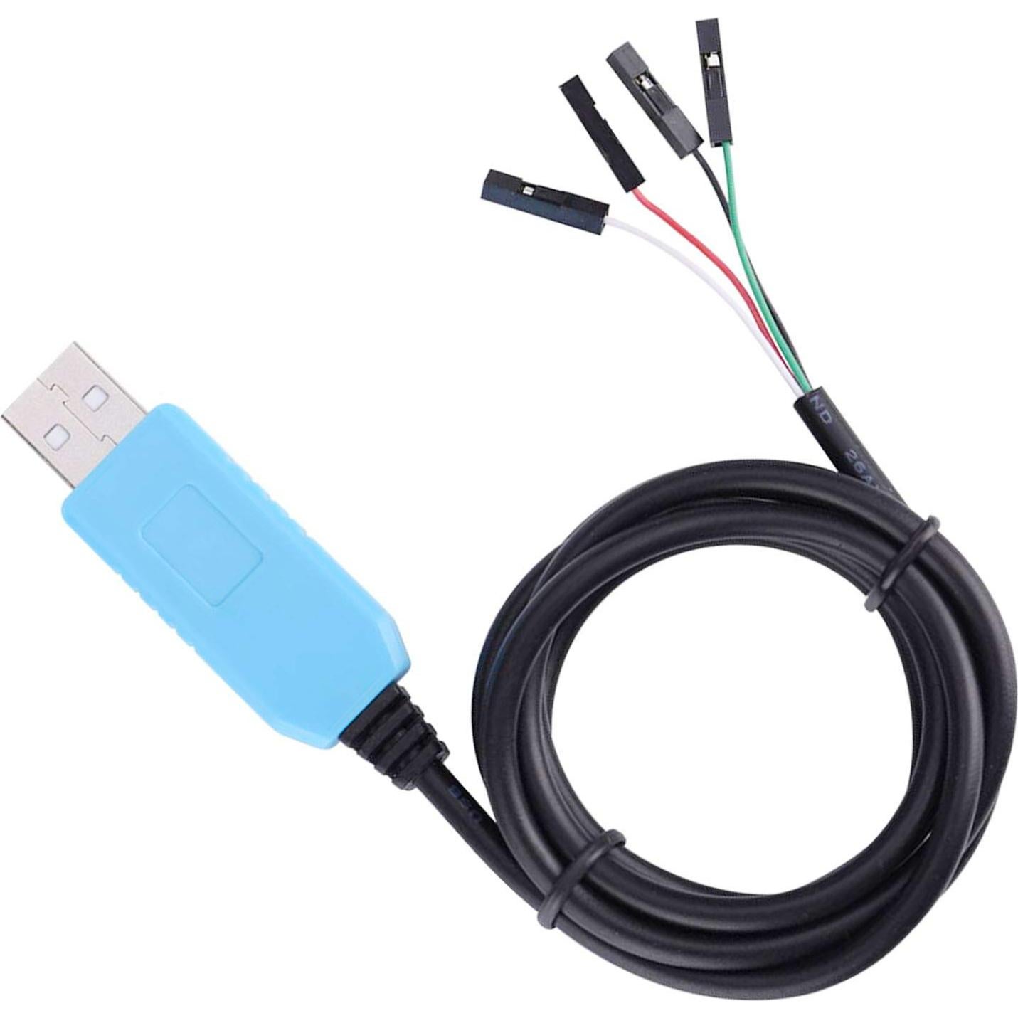 Cable USB a TTL Serial DGZZI PL2303TA 90cm para Raspberry Pi