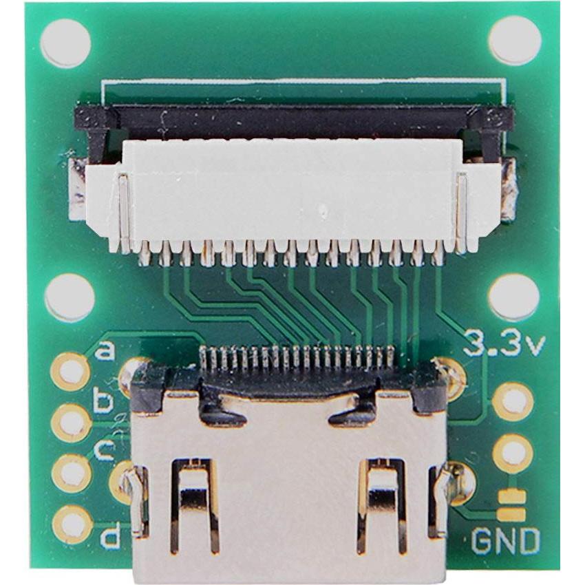 Cable HDMI Tipo A Macho para Cámara Raspberry Pi - 5cm