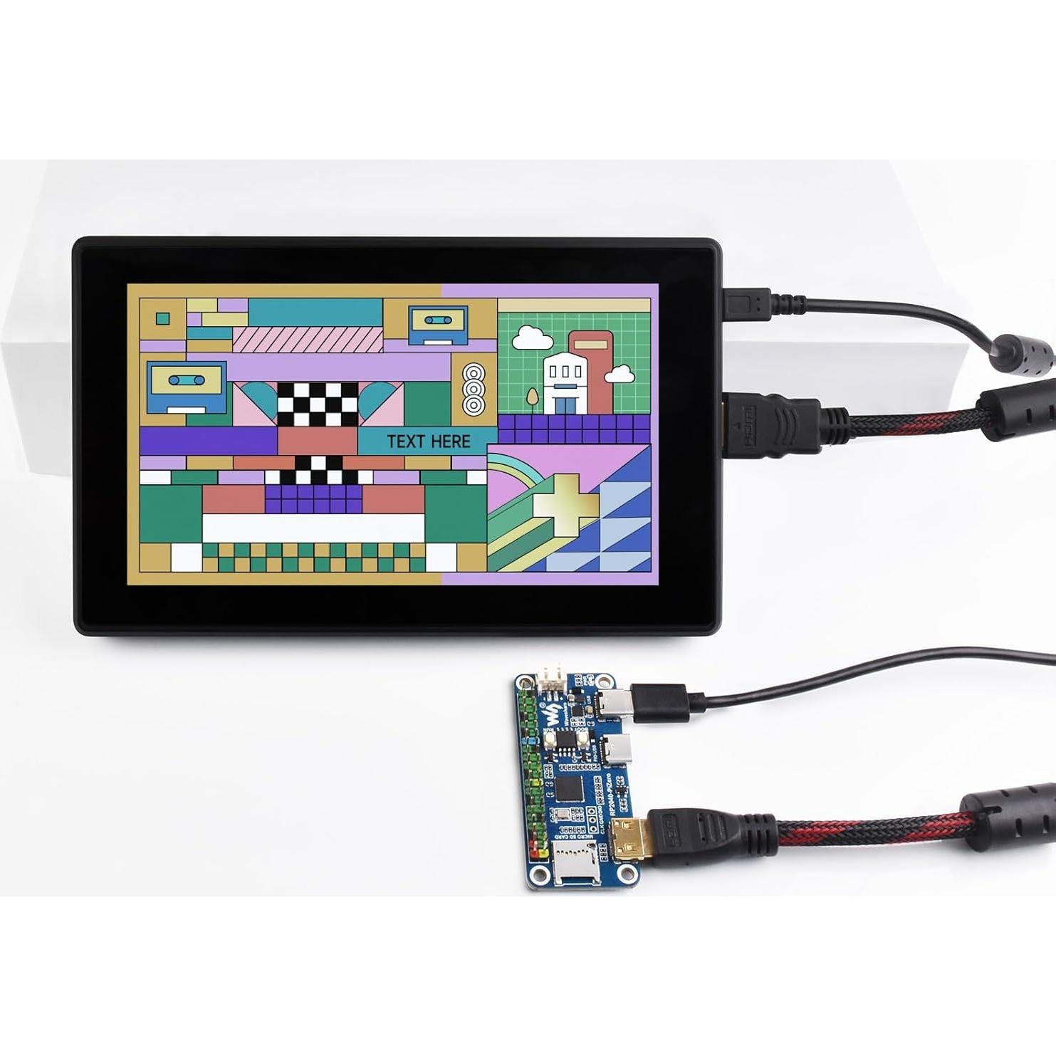 Placa de desarrollo Waveshare RP2040-PiZero 19.94g DVI USB