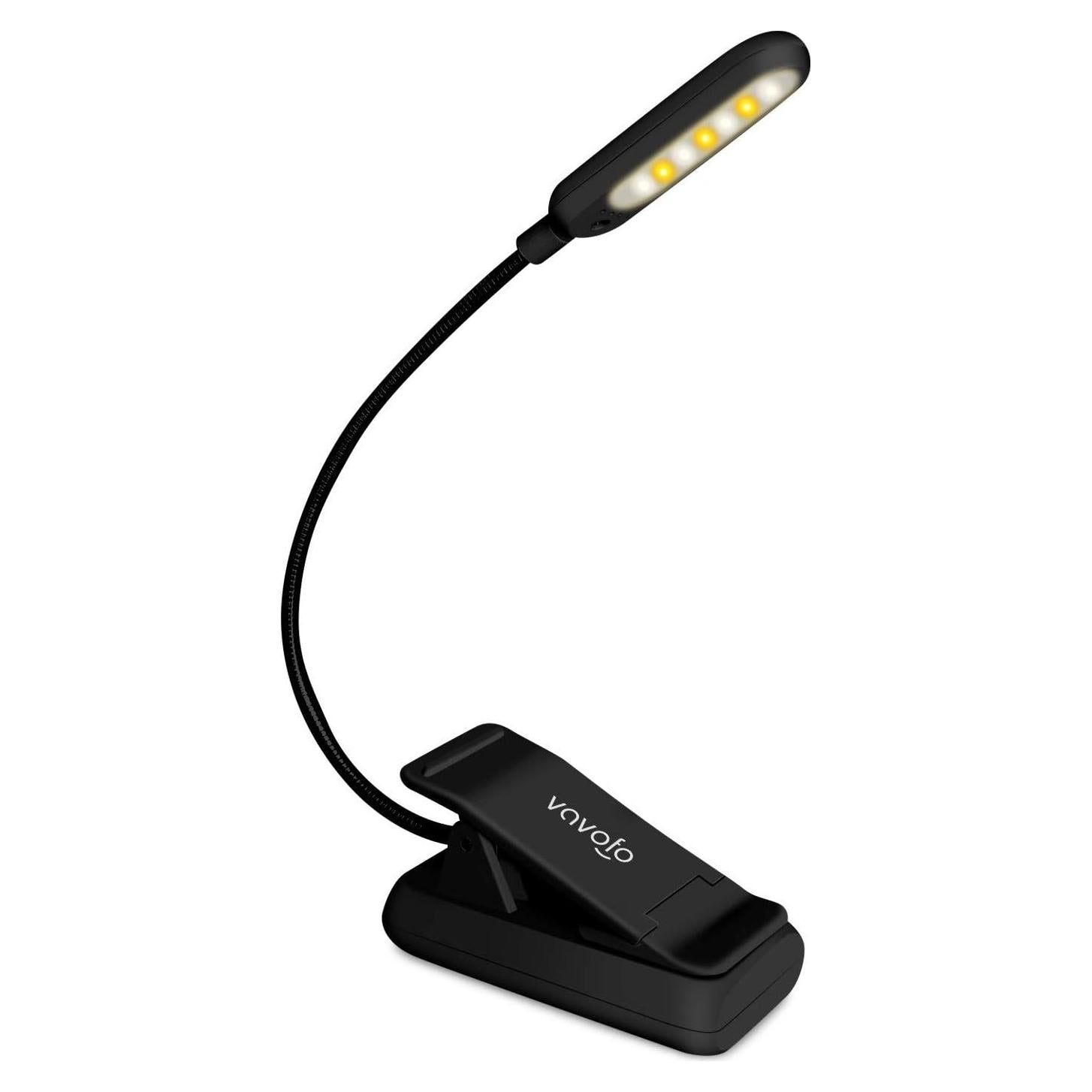Luz de Lectura Recargable VAVOFO KM-6720 7 LEDs 9 Brillos