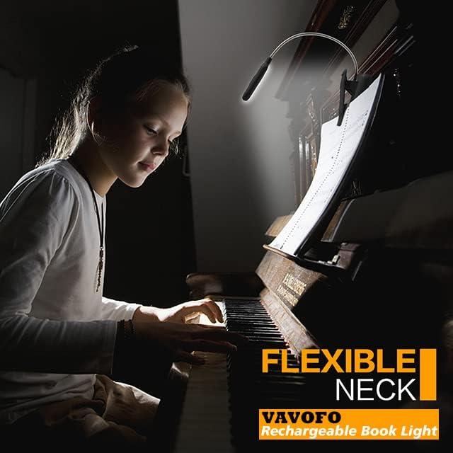 Luz de Lectura Recargable VAVOFO KM-6720 7 LEDs 9 Brillos