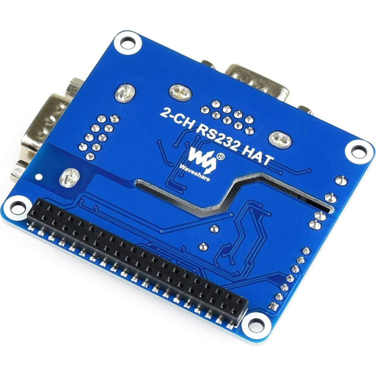 HAT RS232 Aislado 2 Canales Waveshare para Raspberry Pi