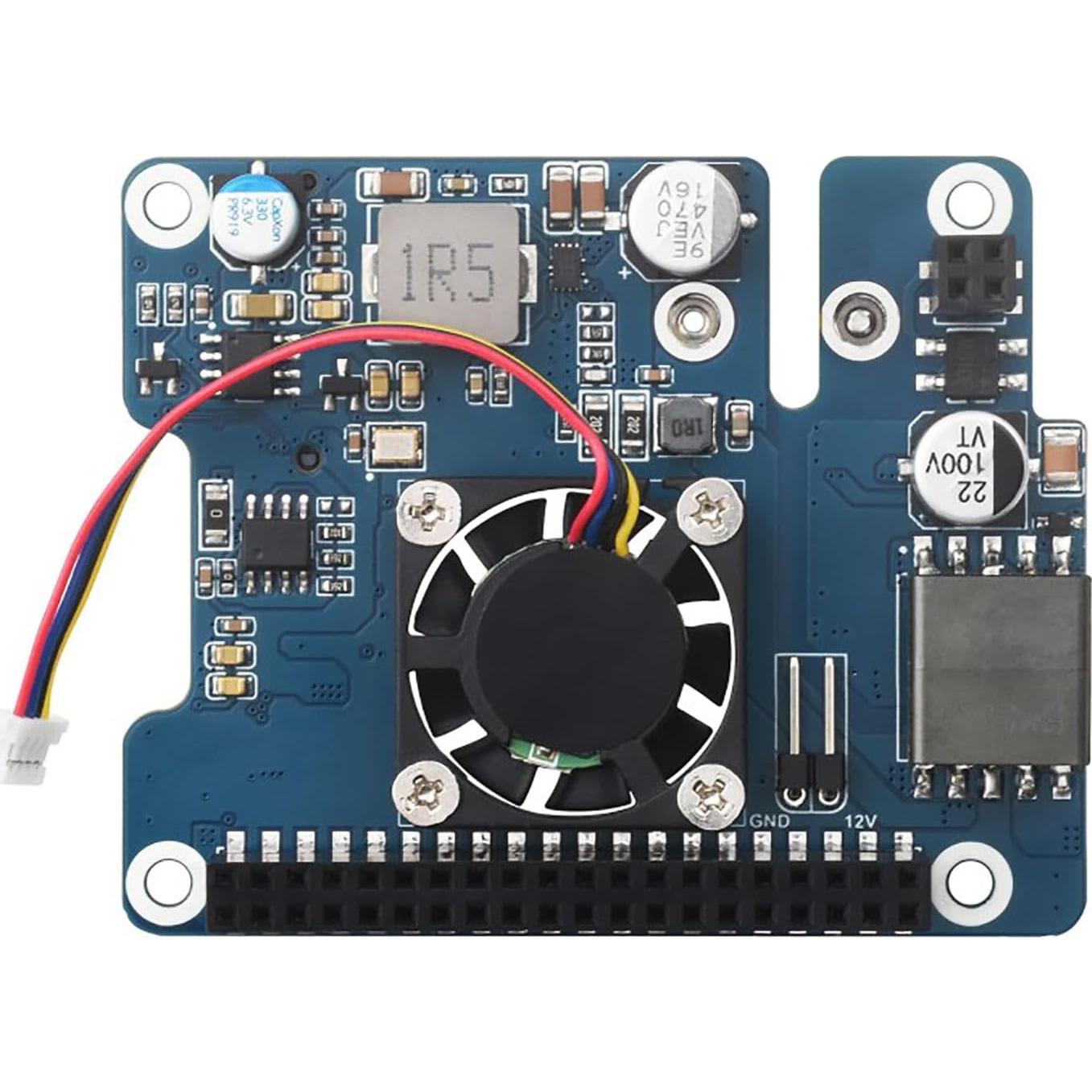 Adaptador PCIe a M.2 Coolwell para Raspberry Pi 5 con PoE