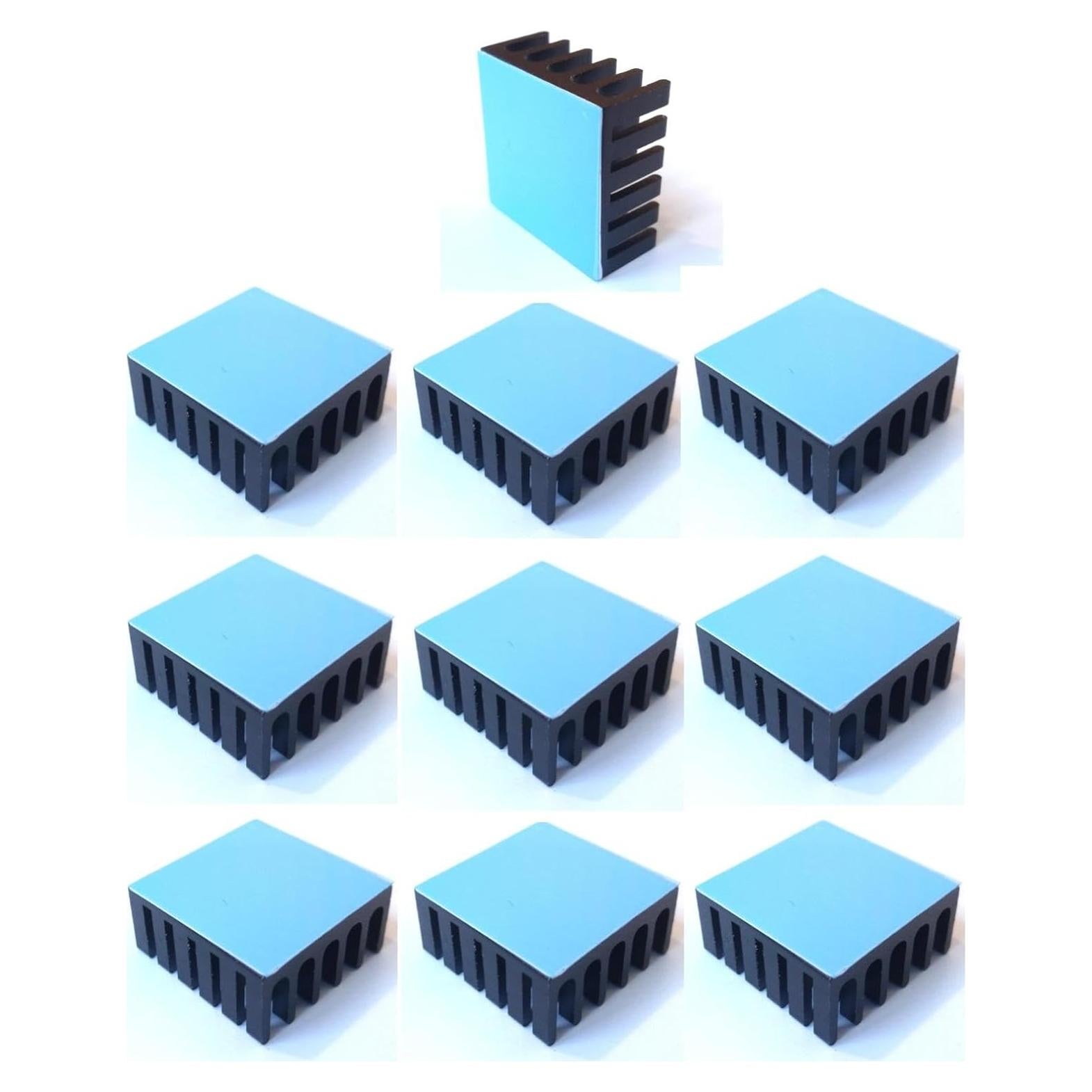 Kit 10 Disipadores de Calor Easycargo 22mm + Cinta 3M8810