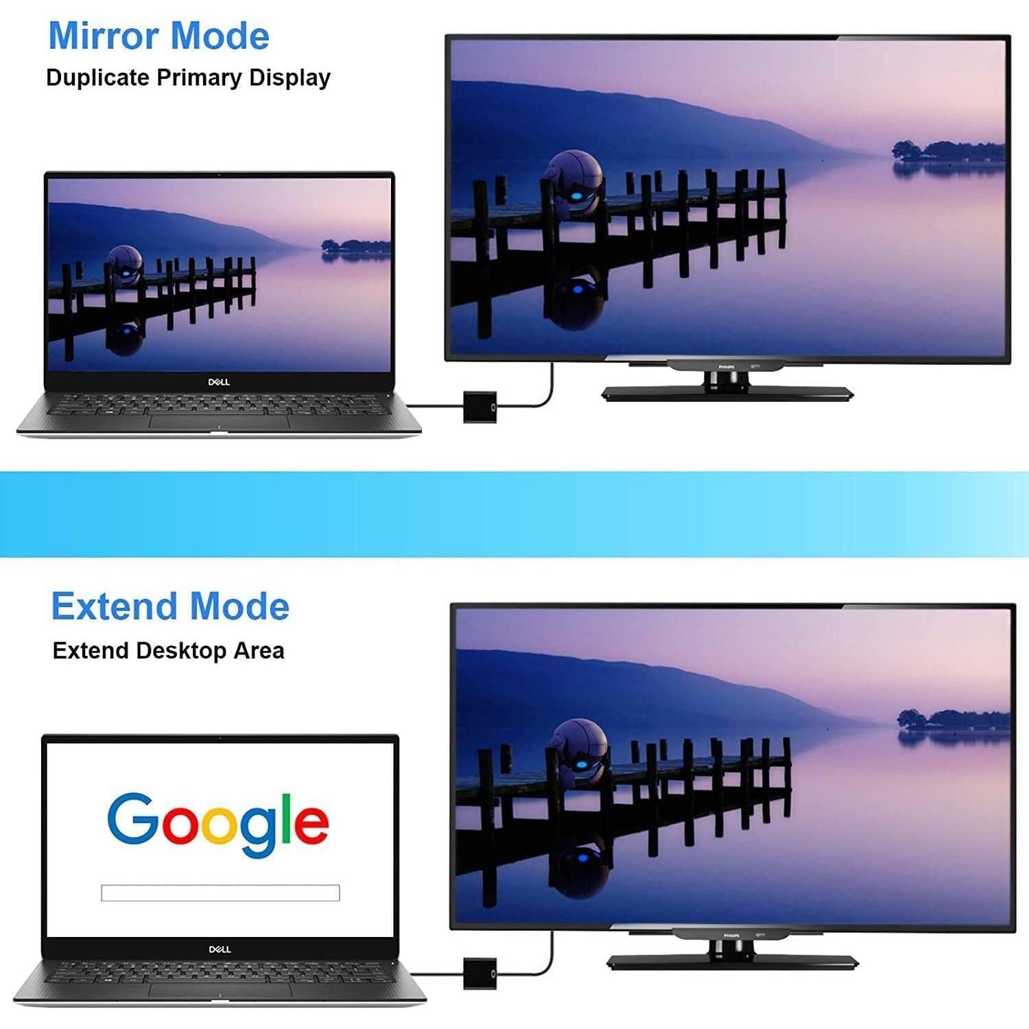 Adaptador HDMI a VGA DigitConvert Paquete de 10, 1080p