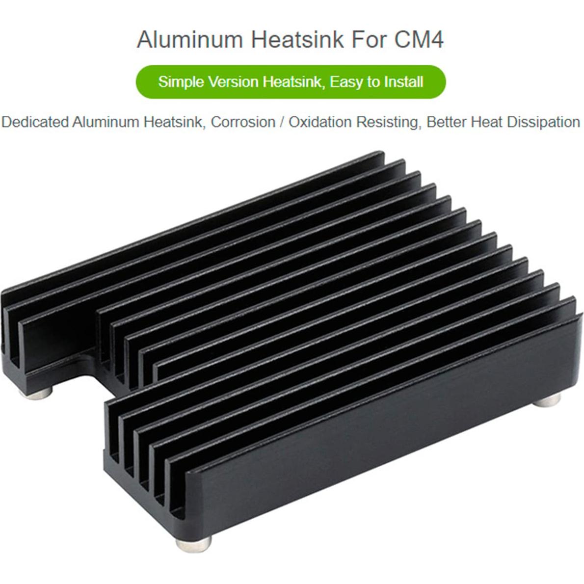 Disipador de Aluminio Waveshare para Raspberry Pi CM4