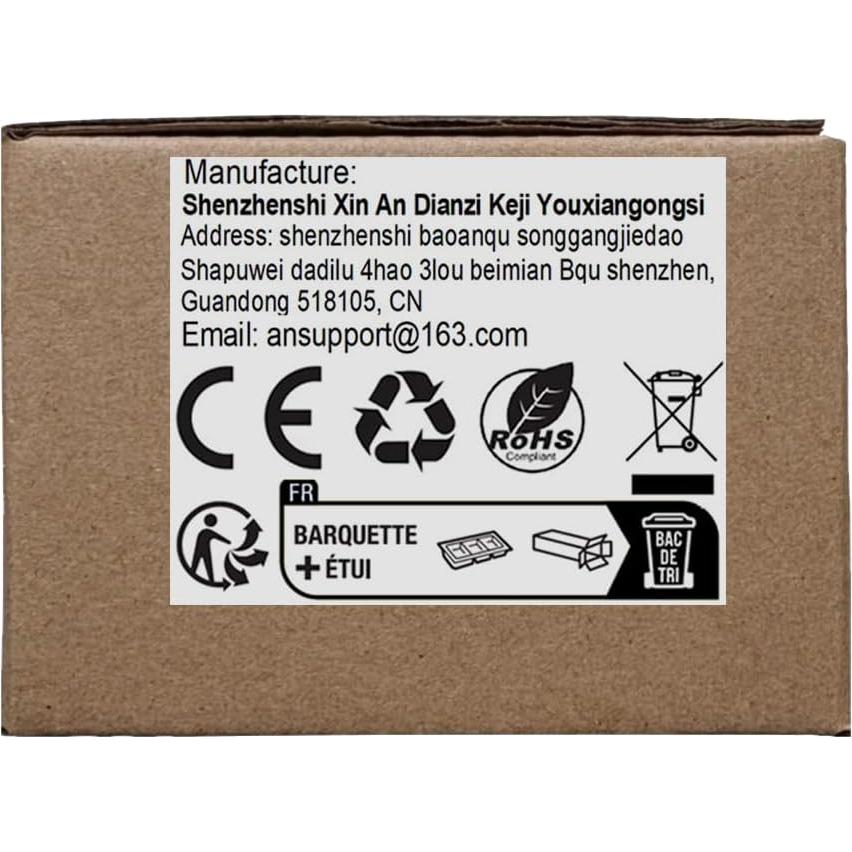 Divisor PoE Activo ANVISION 5V 2.4A 4 Unidades Compatible IEEE 802.3af