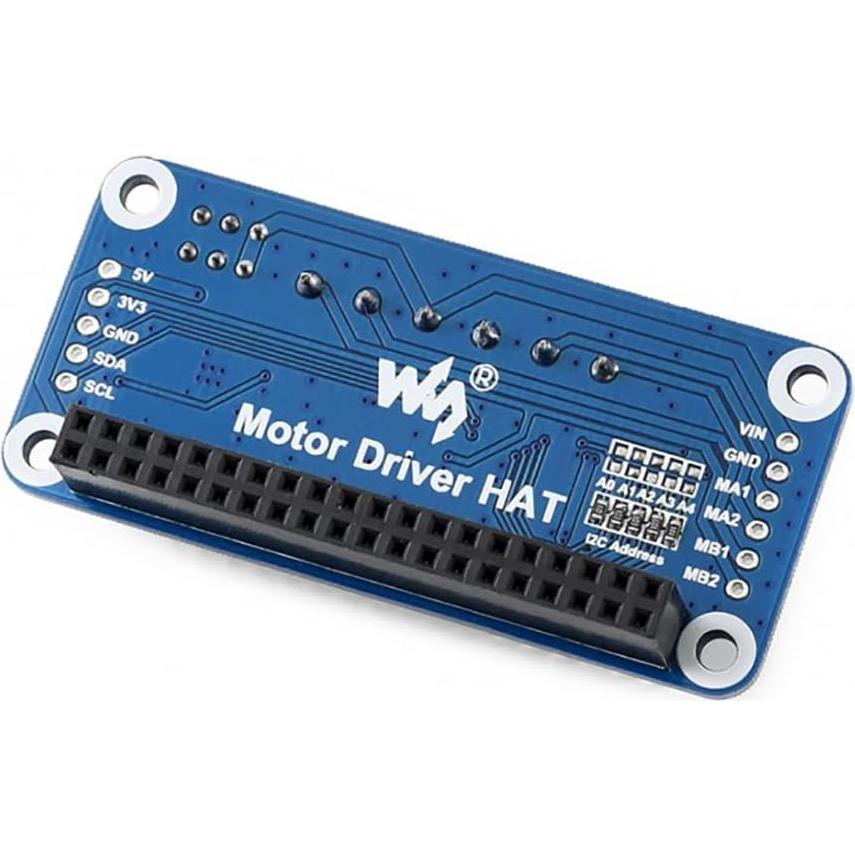 Controlador de Motor HAT Coolwell para Raspberry Pi I2C 27g