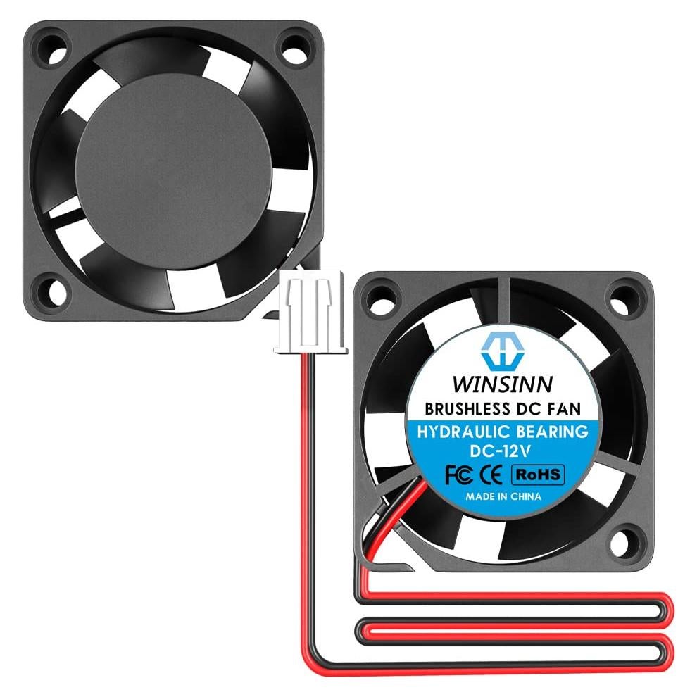 Ventilador 20mm WINSINN 12V 12000 RPM Hidráulico (2 Pcs)