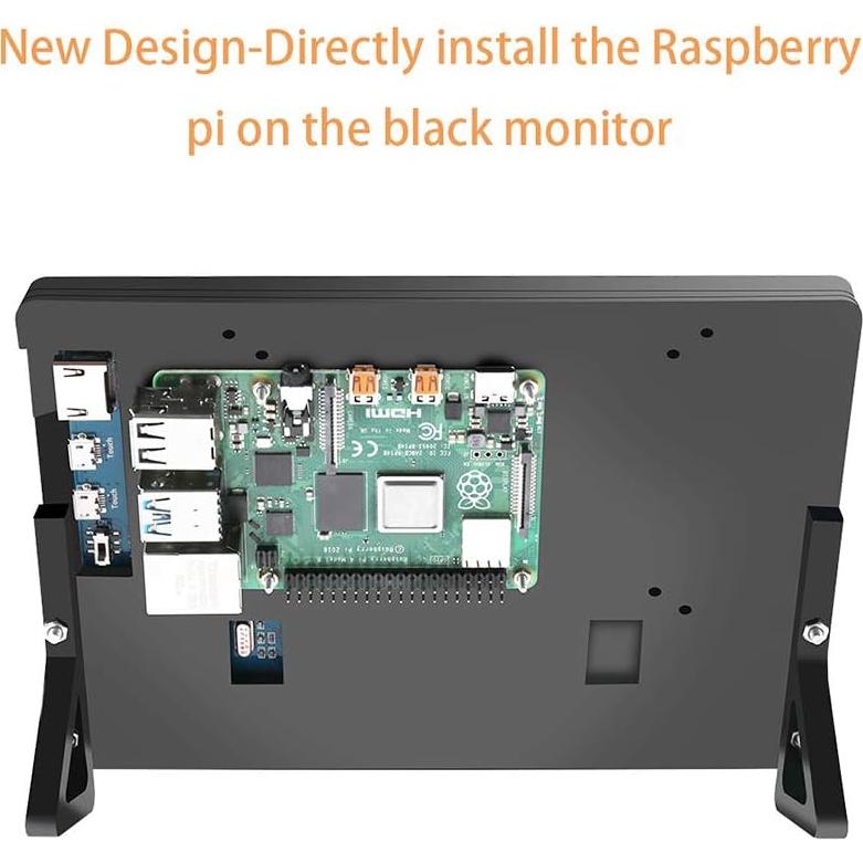 Monitor Táctil de 7" DORHEA 1024x600 para Raspberry Pi