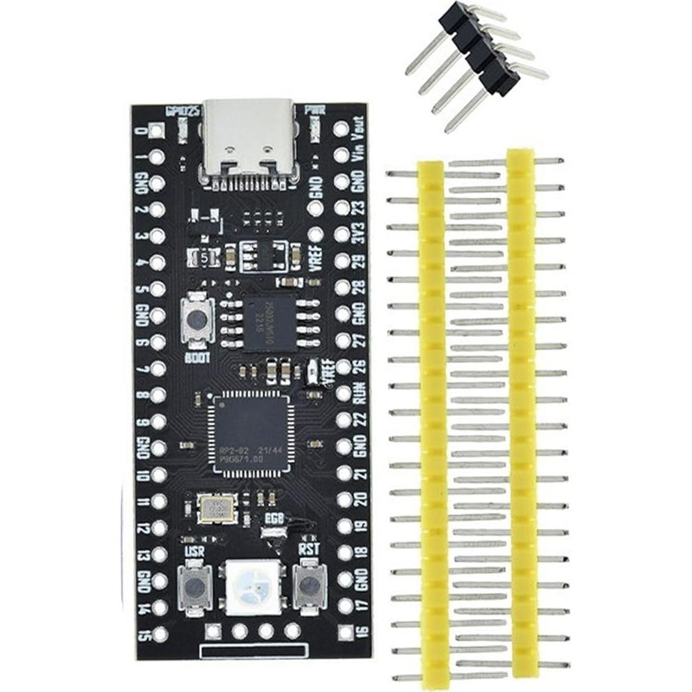 Placa Doble Núcleo HiLetgo RP2040 16MB USB-C 264KB SRAM