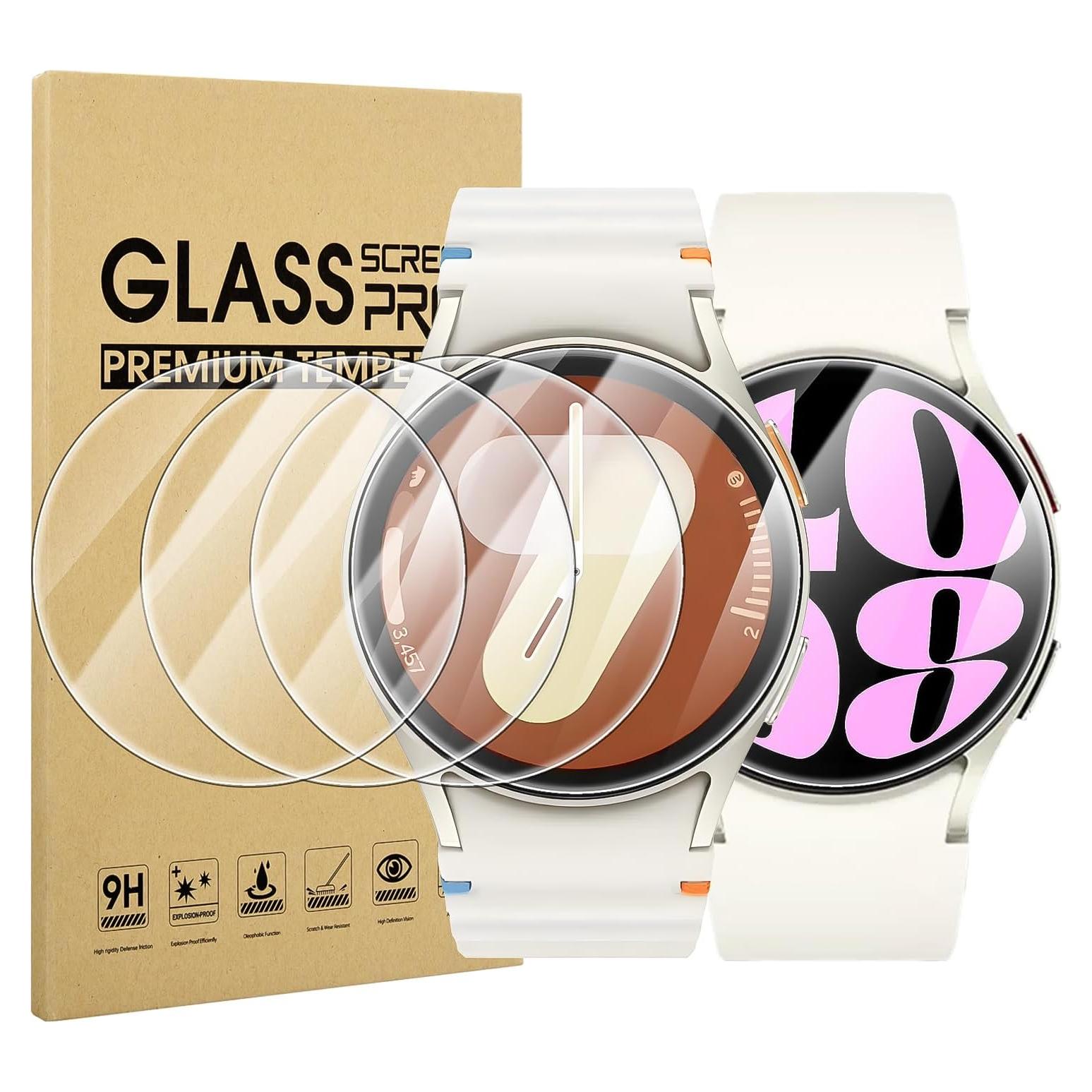 Protector de Pantalla Suoman para Galaxy Watch 40mm - 4 Pzas