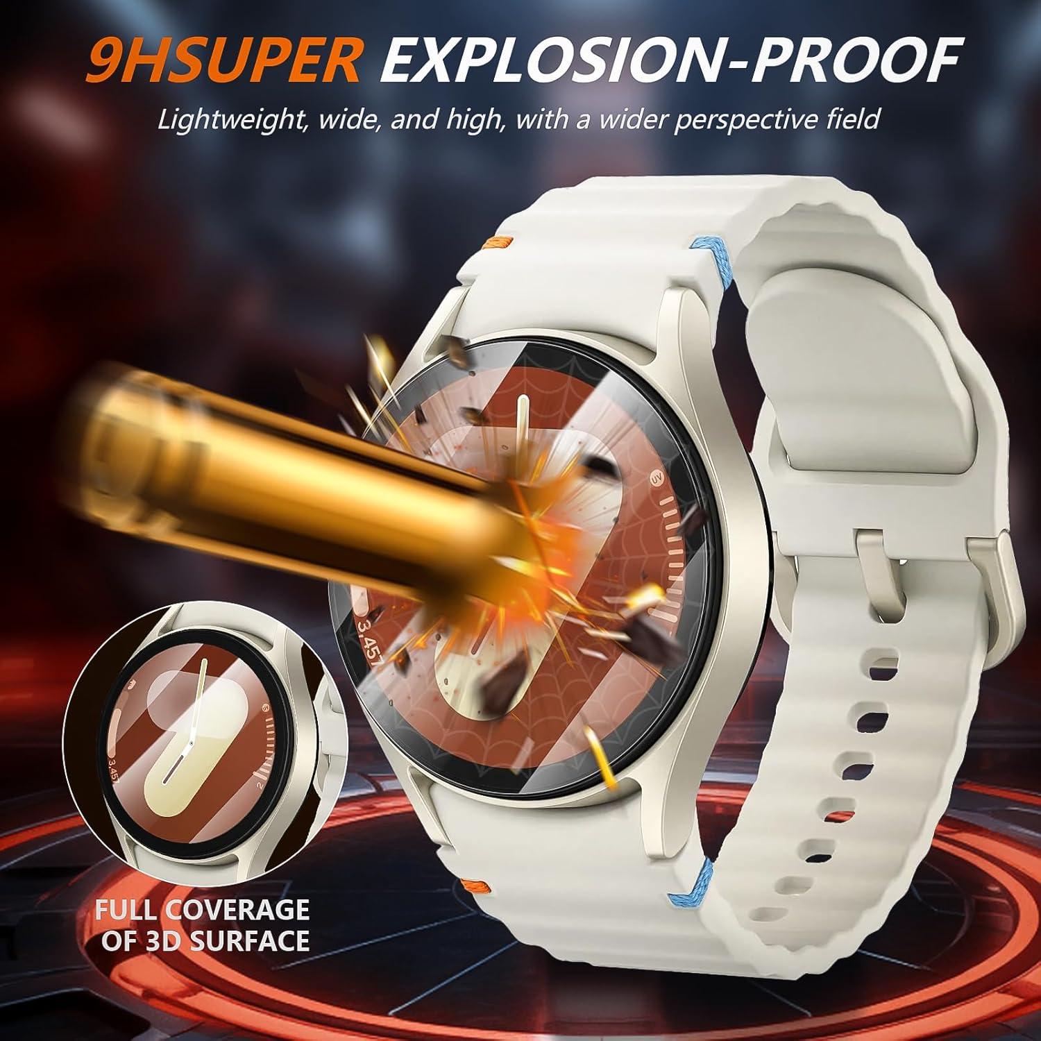 Protector de Pantalla Suoman para Galaxy Watch 40mm - 4 Pzas