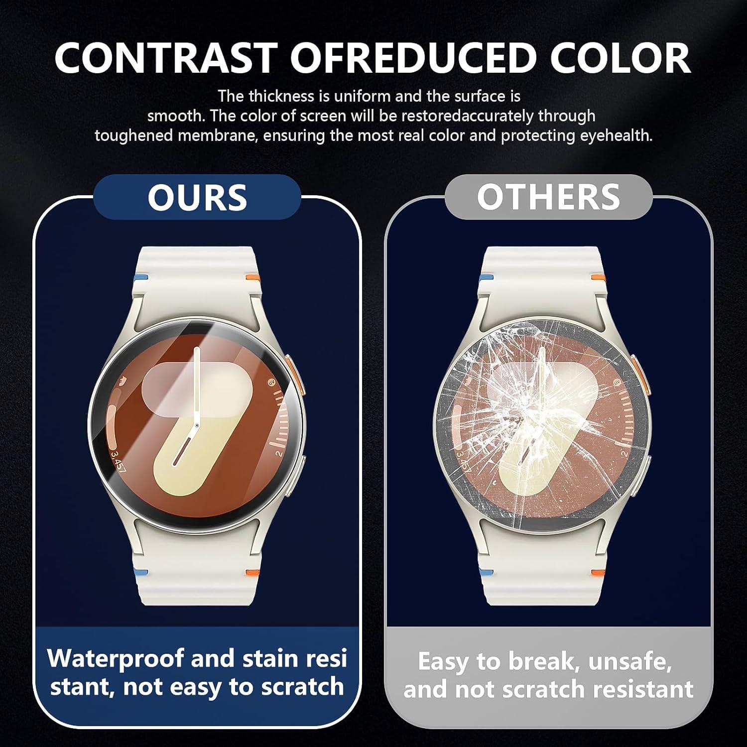 Protector de Pantalla Suoman para Galaxy Watch 40mm - 4 Pzas