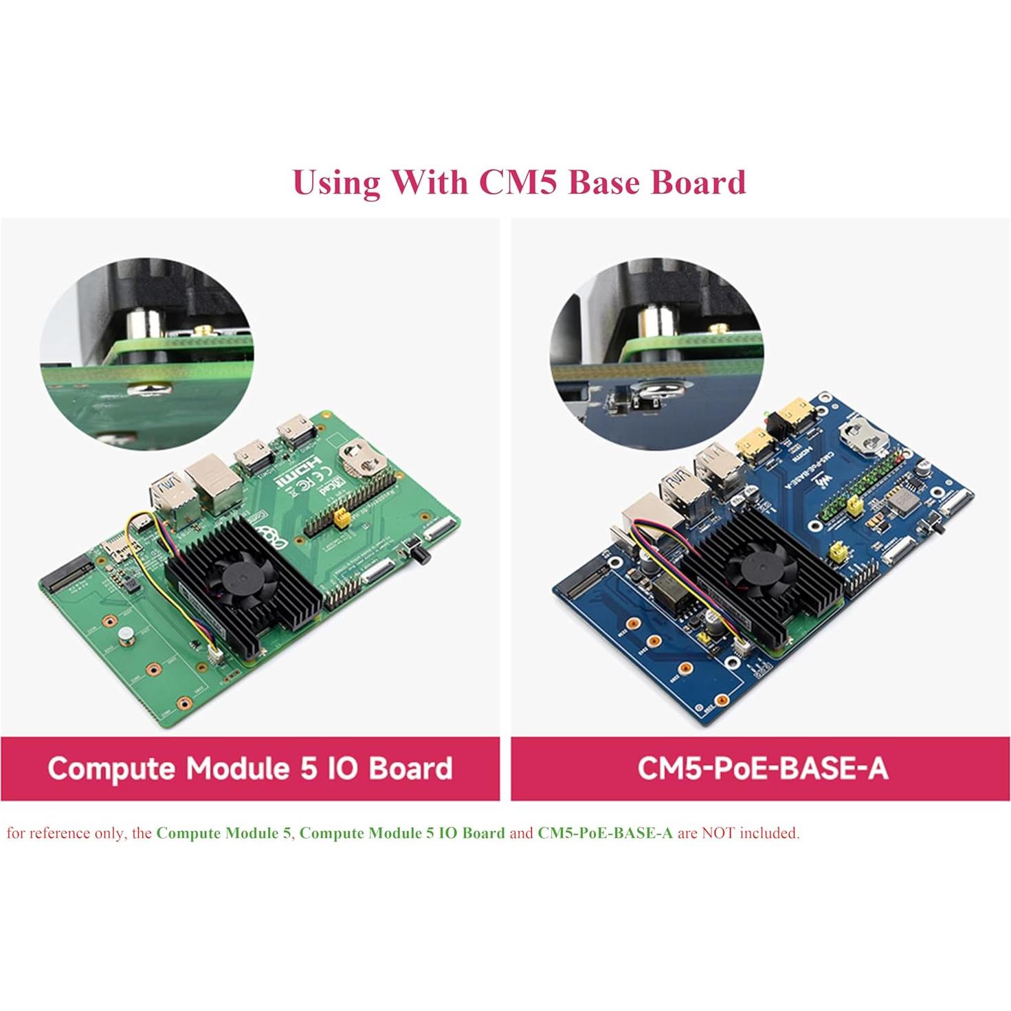 Ventilador de Enfriamiento UeeKKoo 3007 para Raspberry Pi CM5