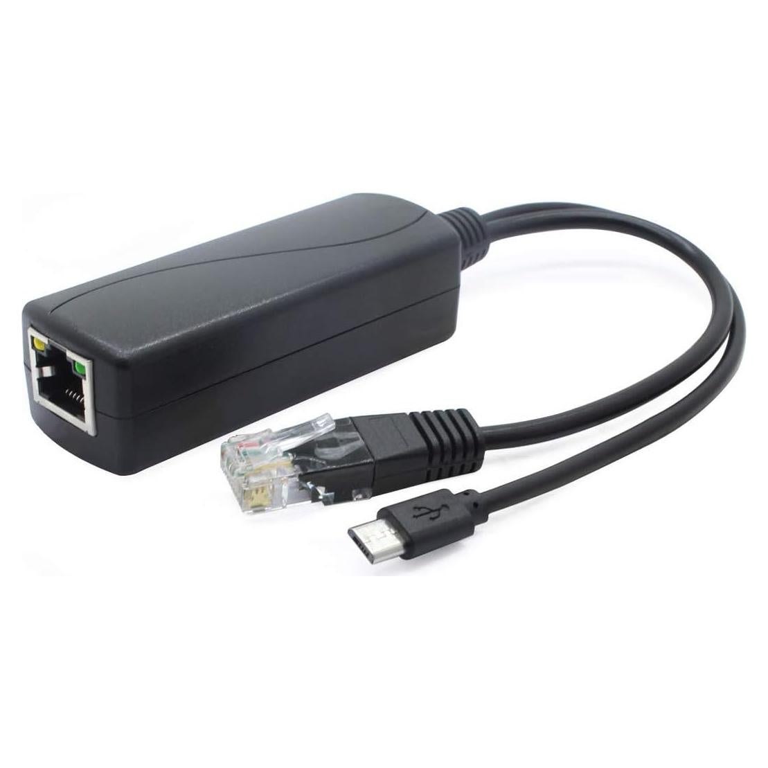 Adaptador PoE Splitter ANVISION 5V 2.4A Micro USB para Cámara IP