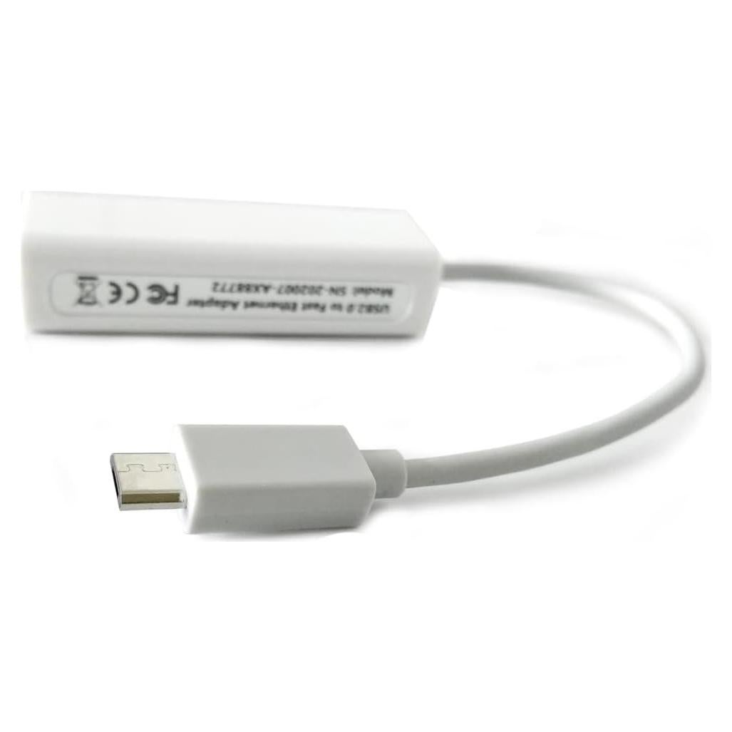 Adaptador Micro USB a RJ45 Ethernet Sinforcon 100Mbps