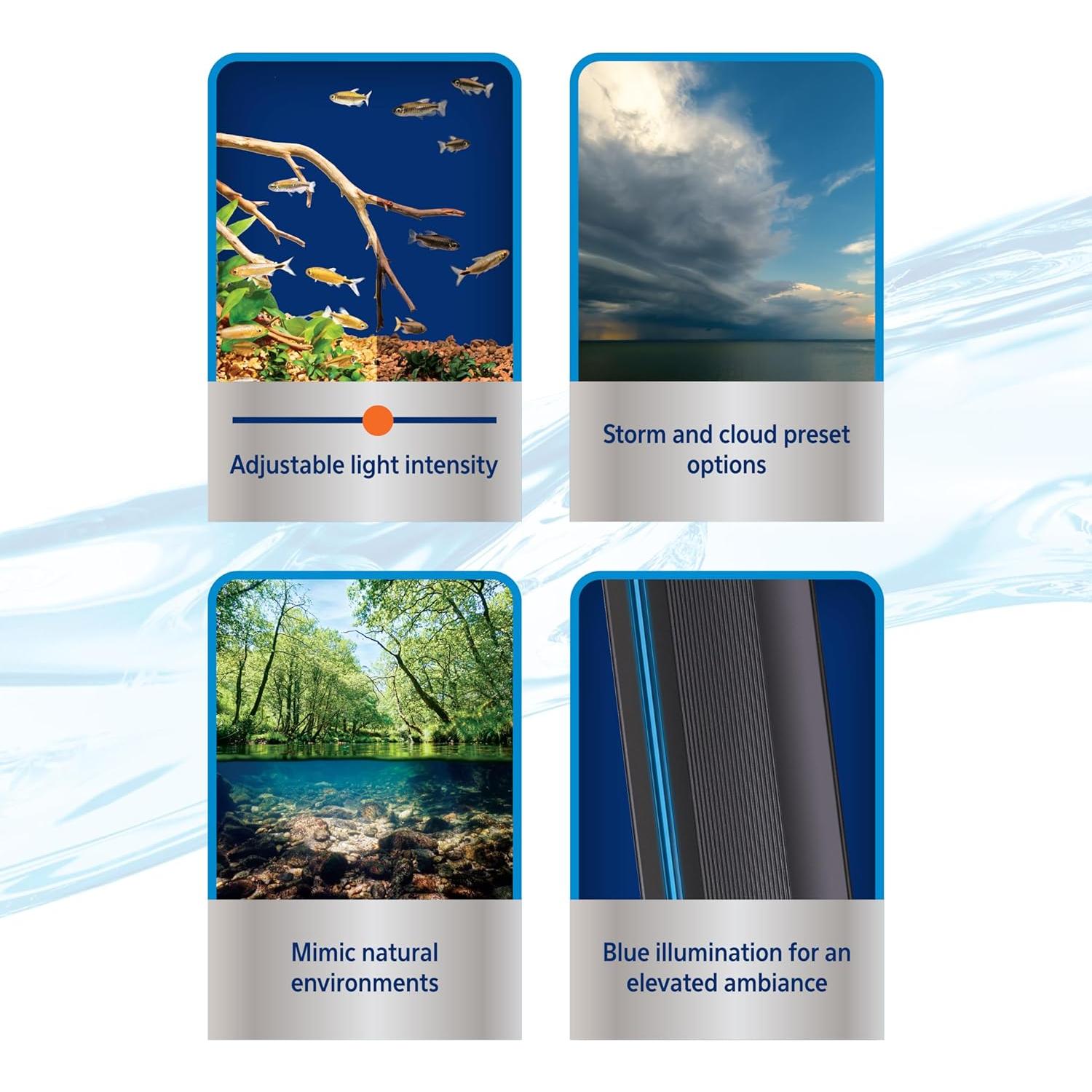 Lámpara LED Inteligente Coralife 124 cm WiFi/Bluetooth